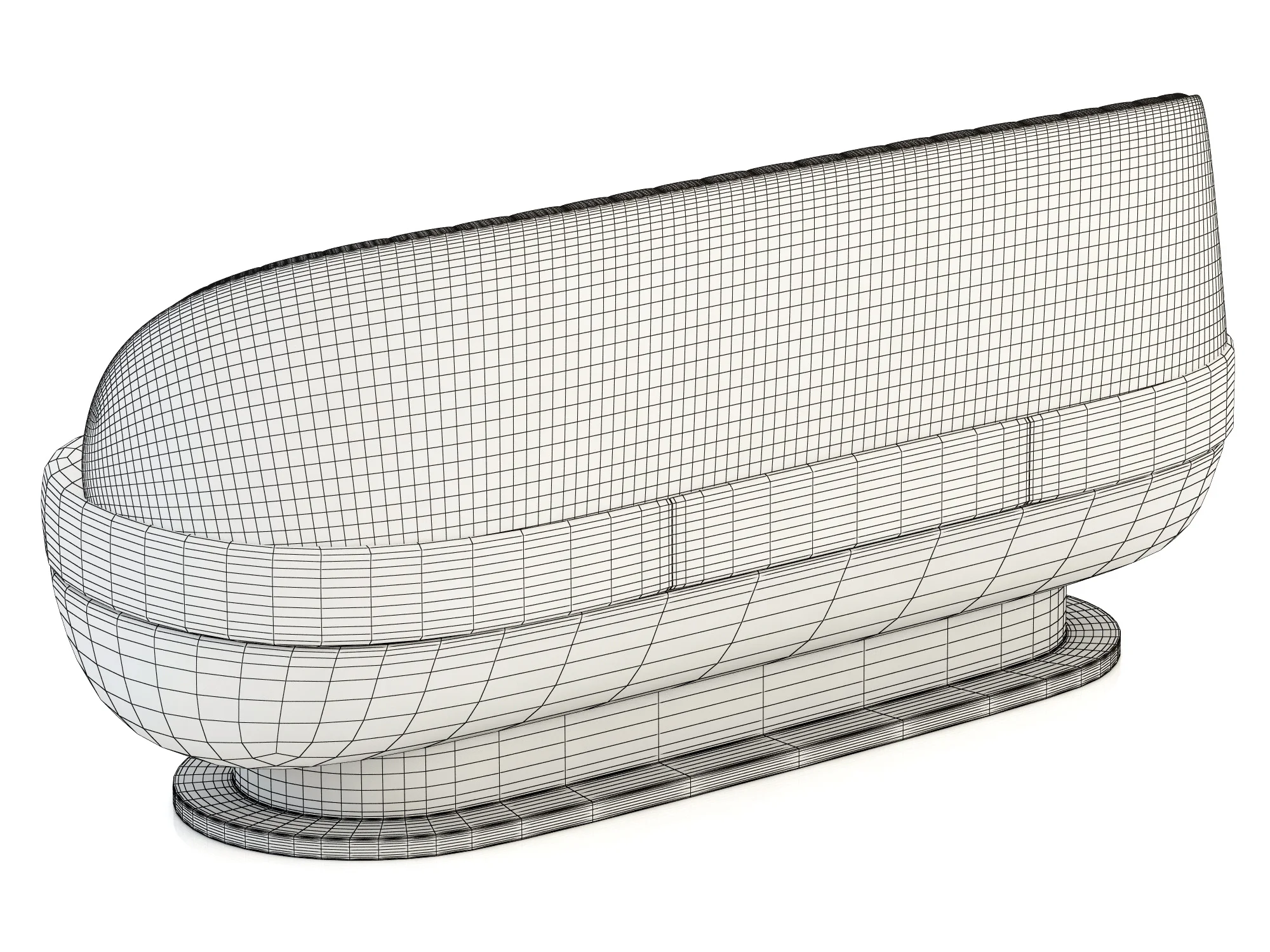 Essential Home Gable Sofa — 3D model preview 10