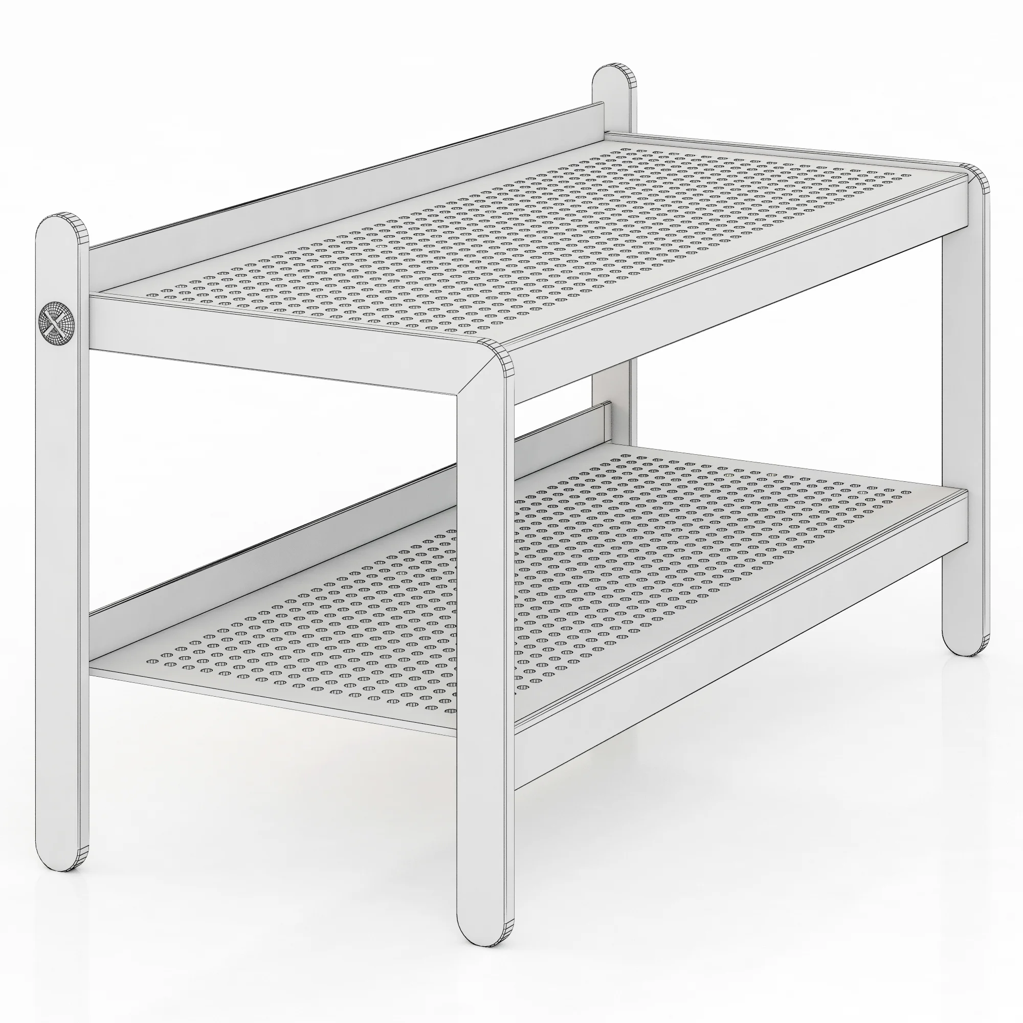 Normann Copenhagen Sko Shoe Rack — 3D model preview 5