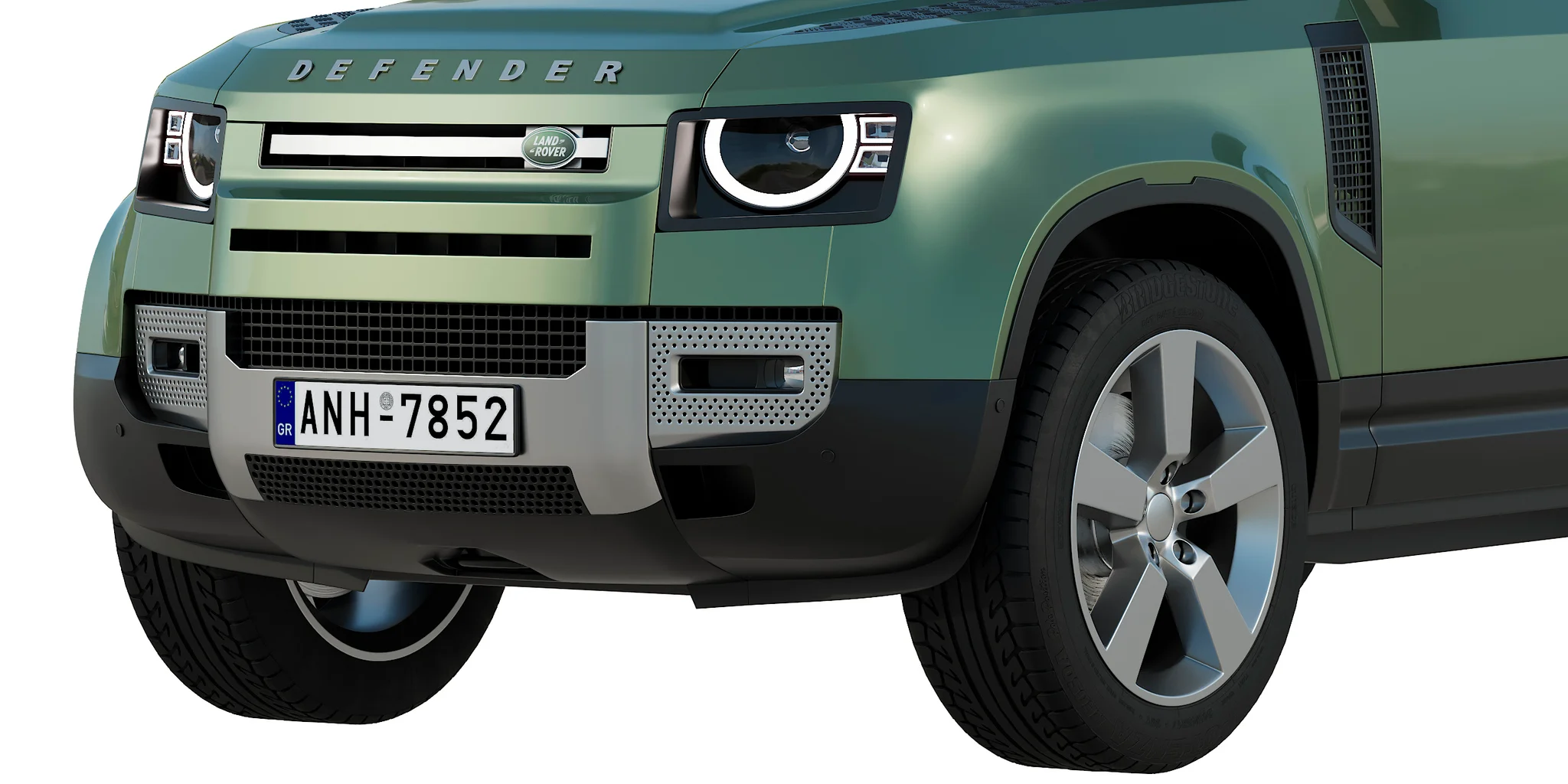 Land Rover Defender 90, 3D model preview 2