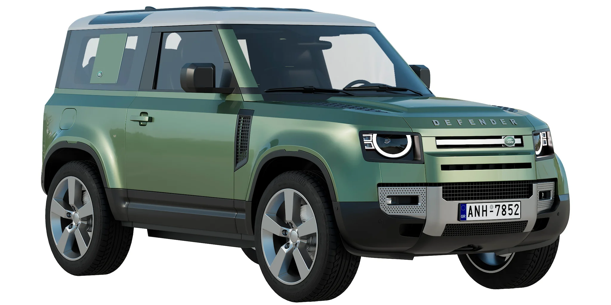 Land Rover Defender 90, 3D model preview 5