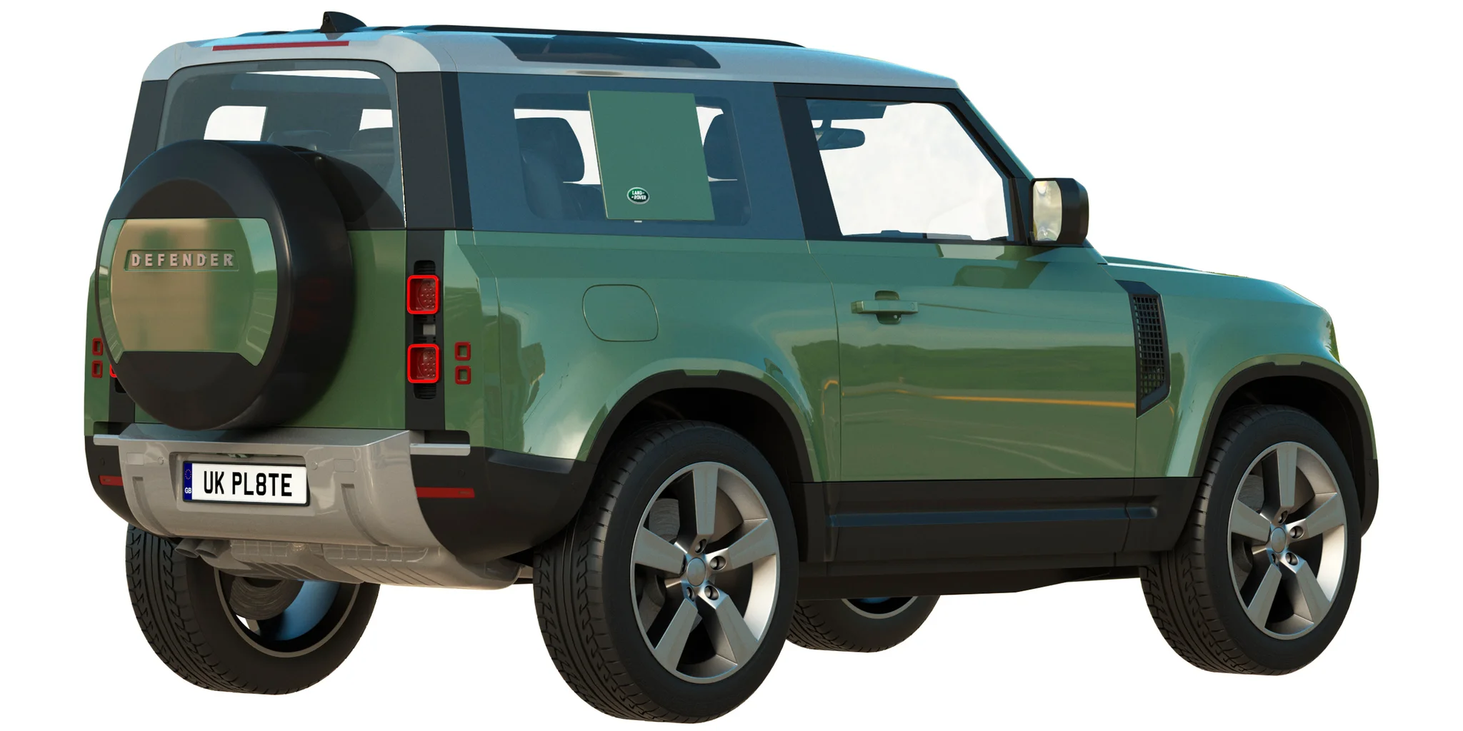 Land Rover Defender 90, 3D model preview 19