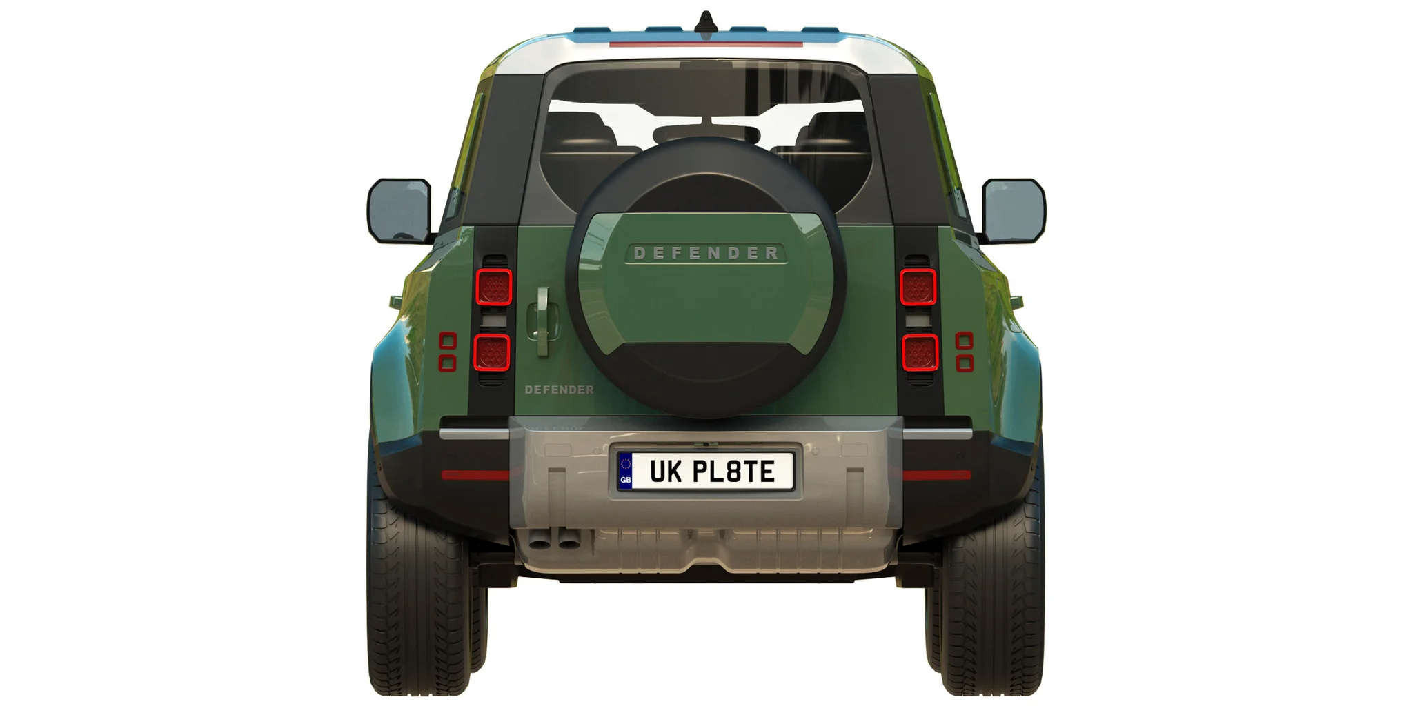 Land Rover Defender 90, 3D model preview 20