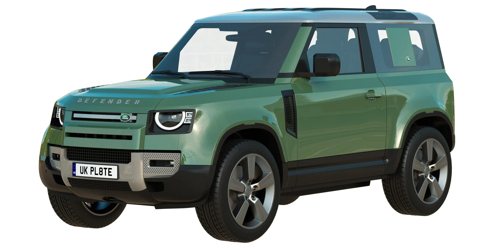 Land Rover Defender 90, 3D model preview 22
