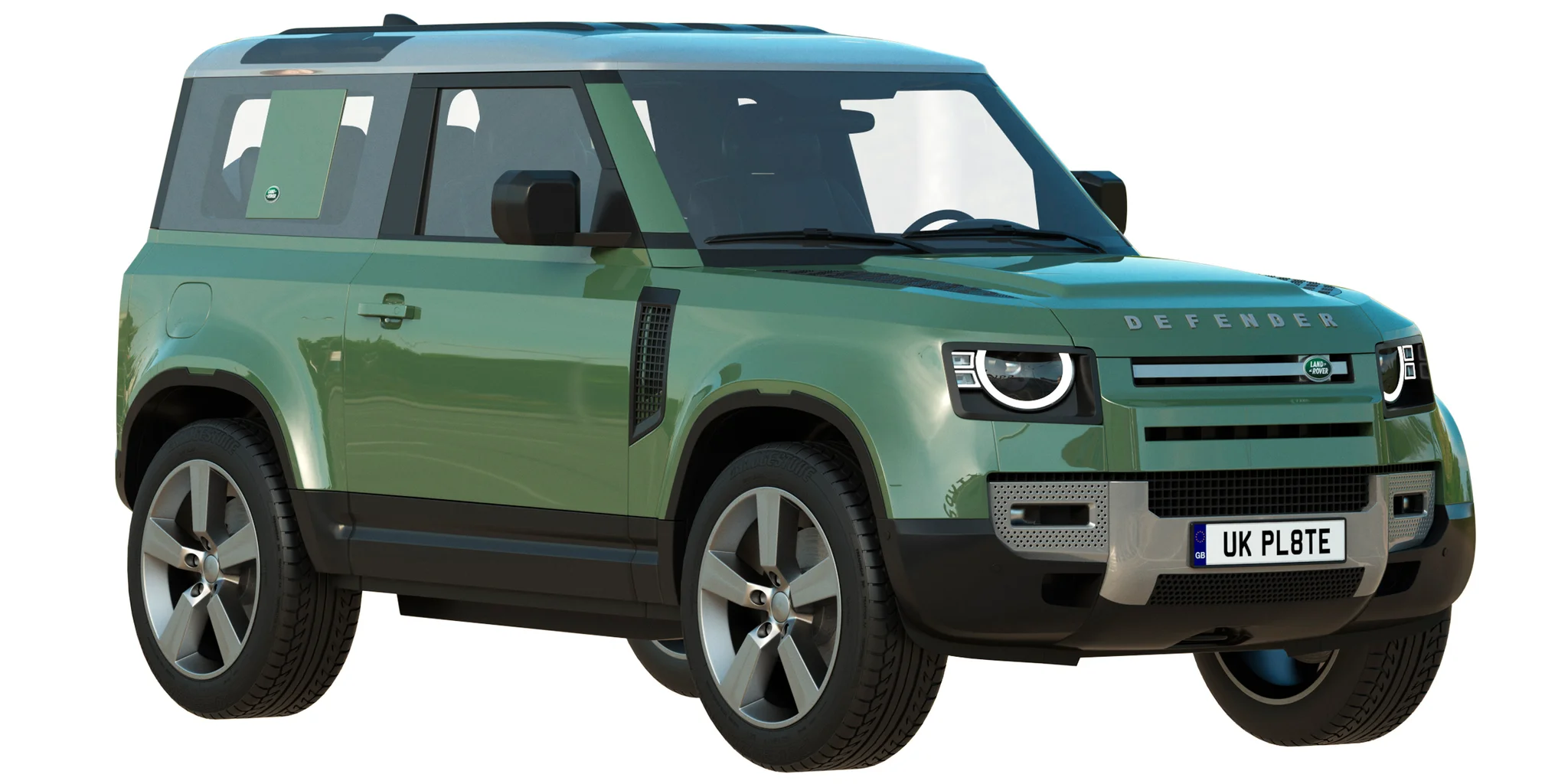 Land Rover Defender 90, 3D model preview 26