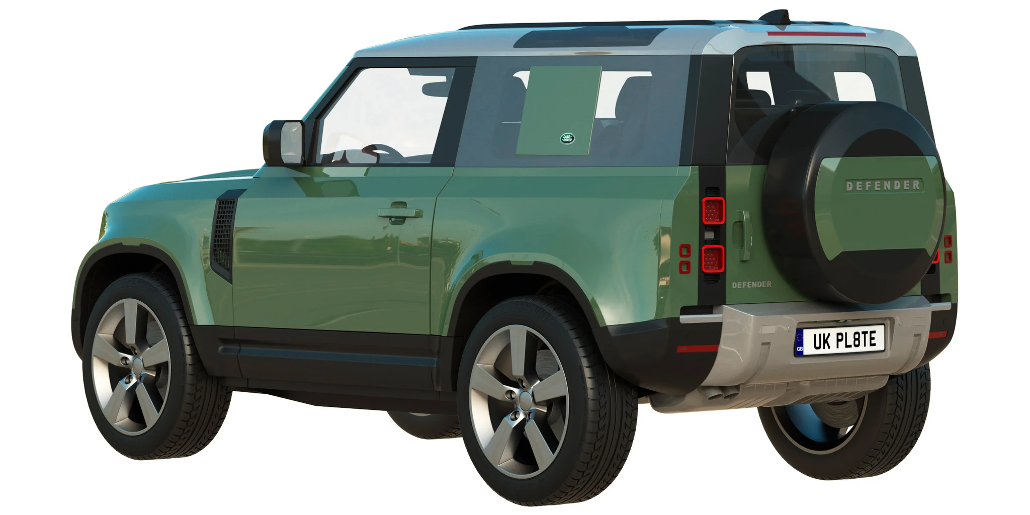 Land Rover Defender 90, 3D model preview 28