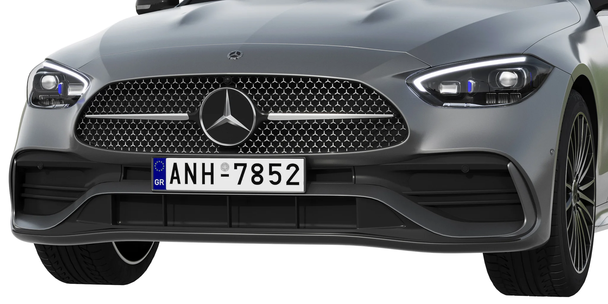 Mercedes Benz C Class 2022, 3D model preview 2