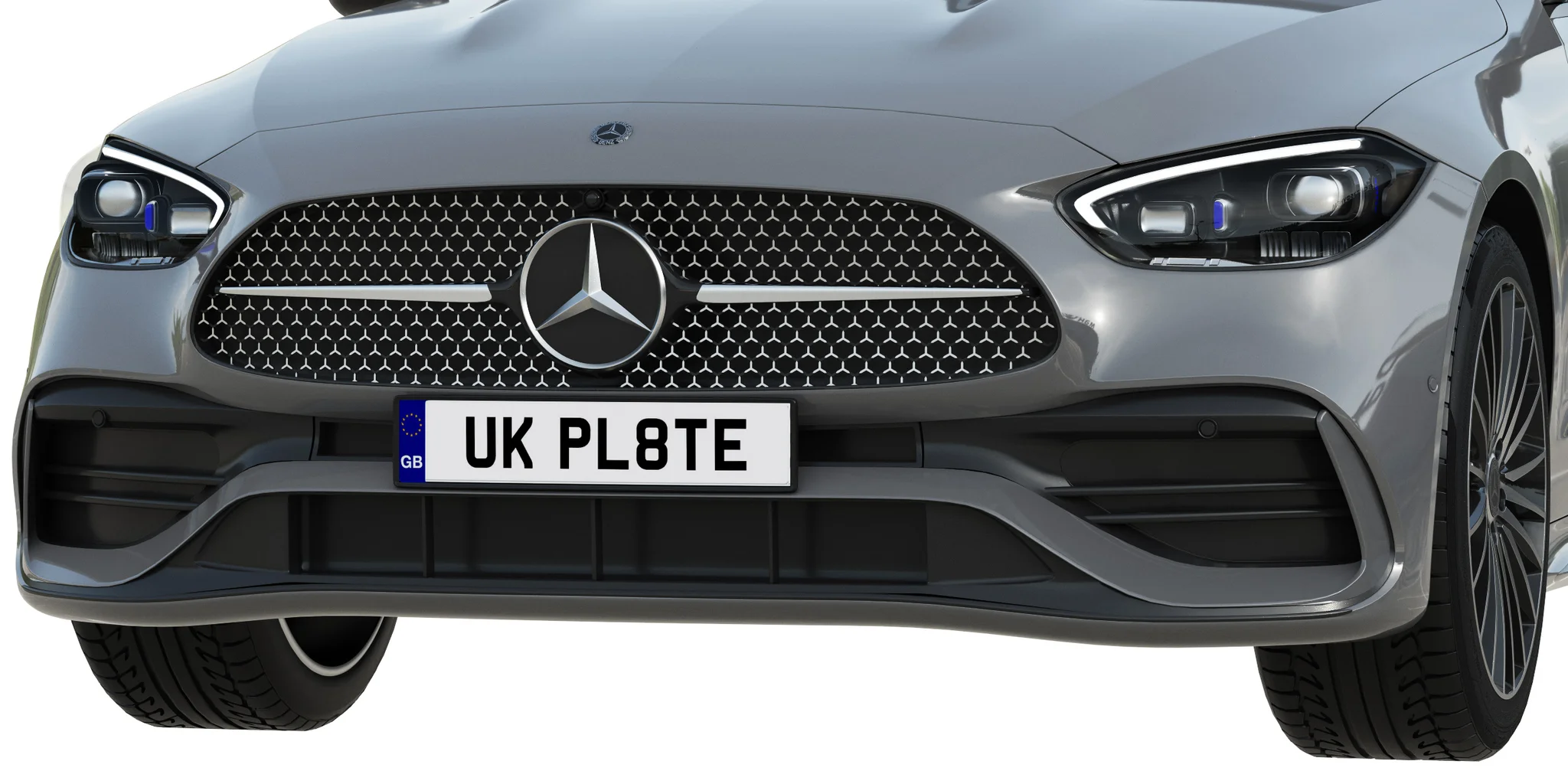 Mercedes Benz C Class 2022, 3D model preview 4