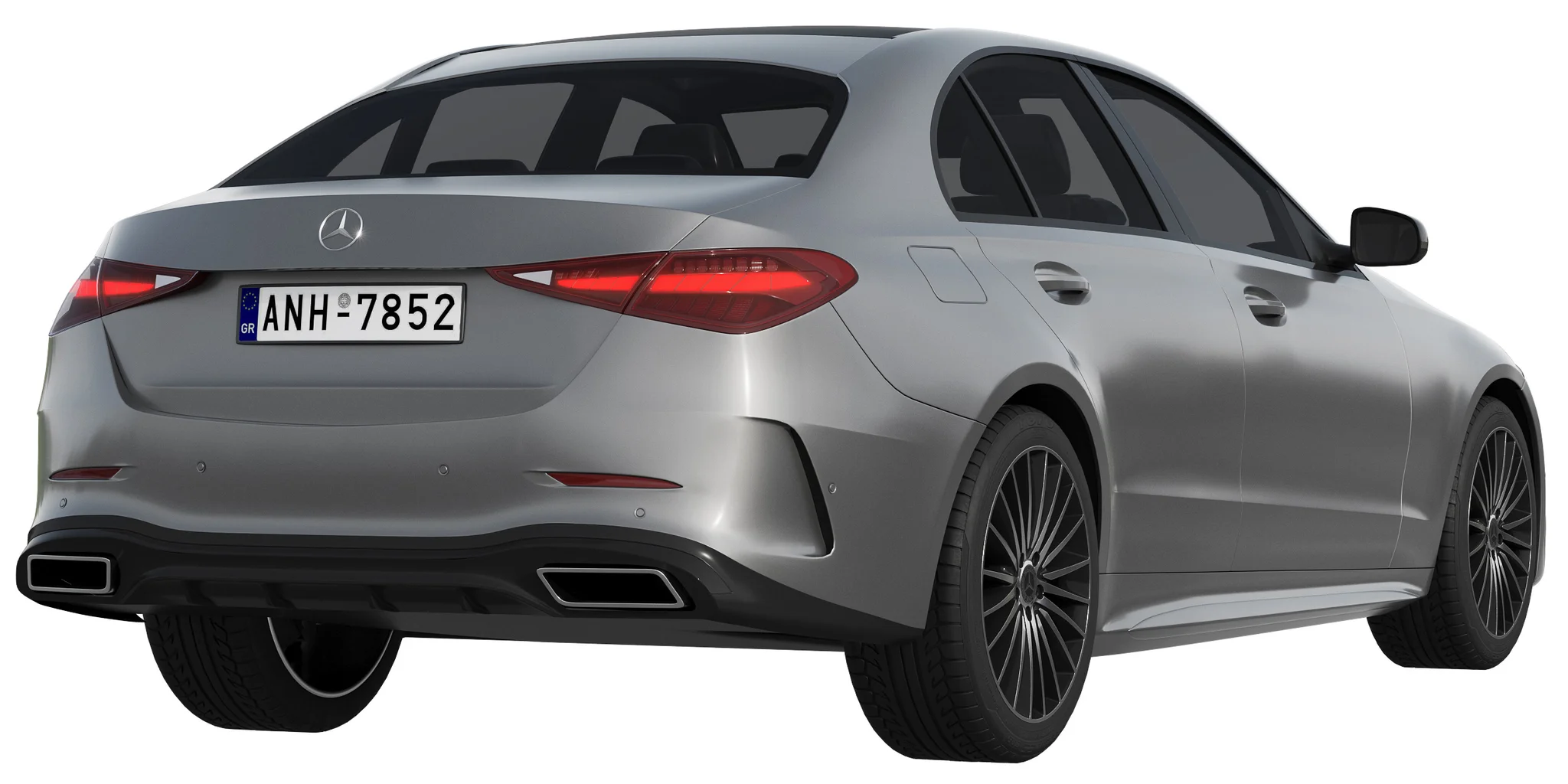 Mercedes Benz C Class 2022, 3D model preview 6