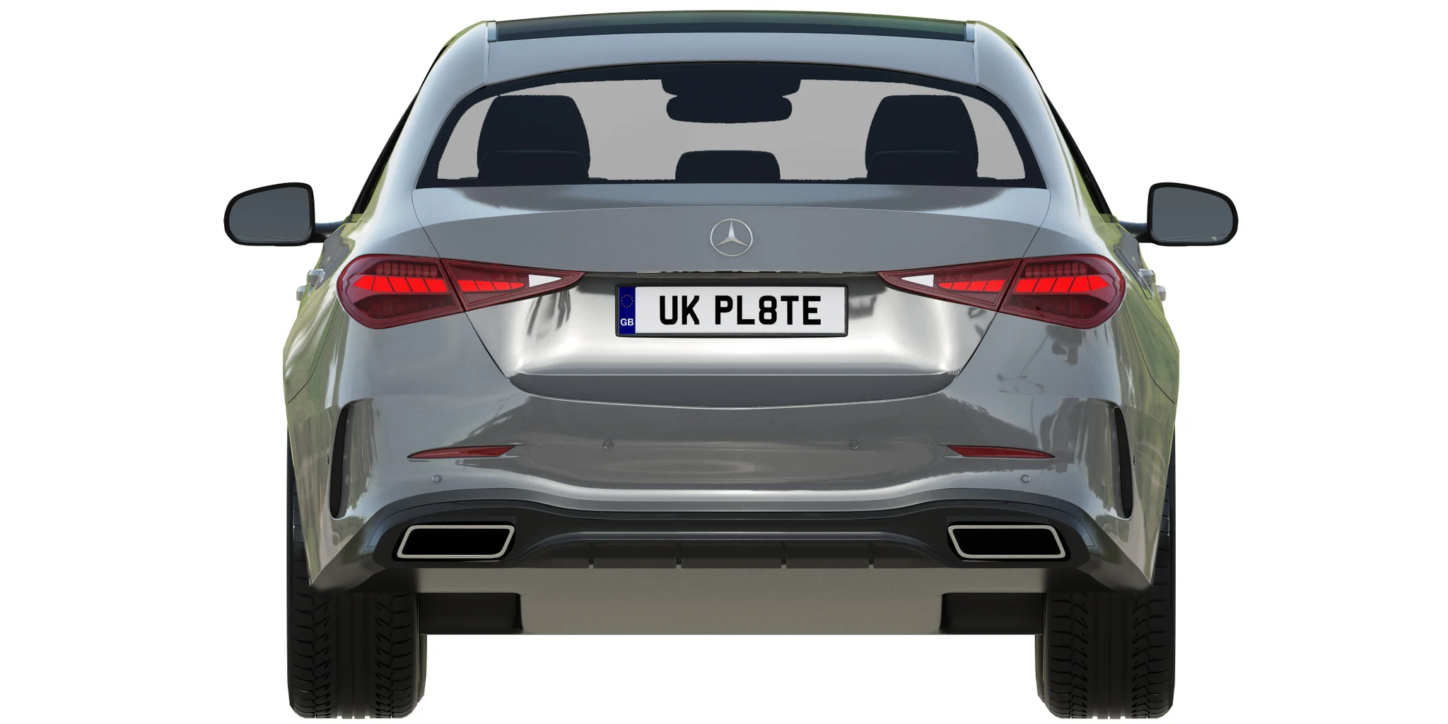 Mercedes Benz C Class 2022, 3D model preview 11