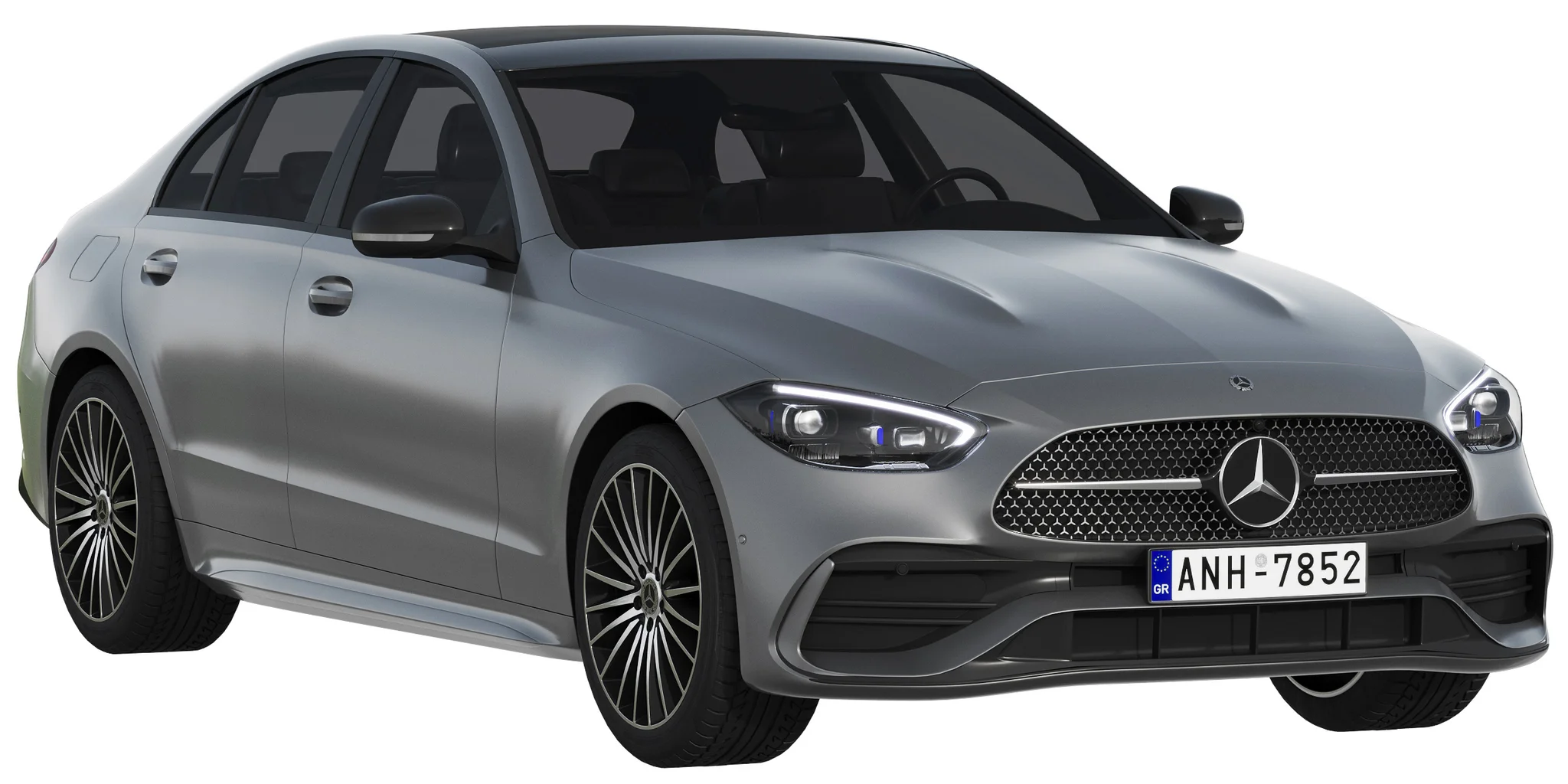 Mercedes Benz C Class 2022, 3D model preview 15