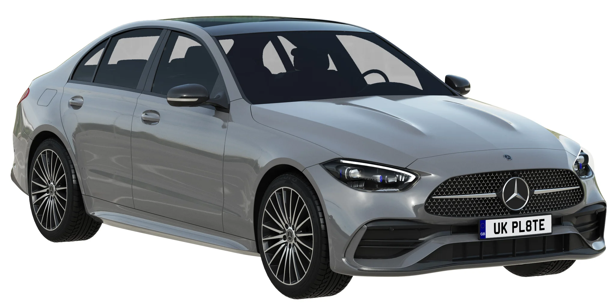 Mercedes Benz C Class 2022, 3D model preview 19