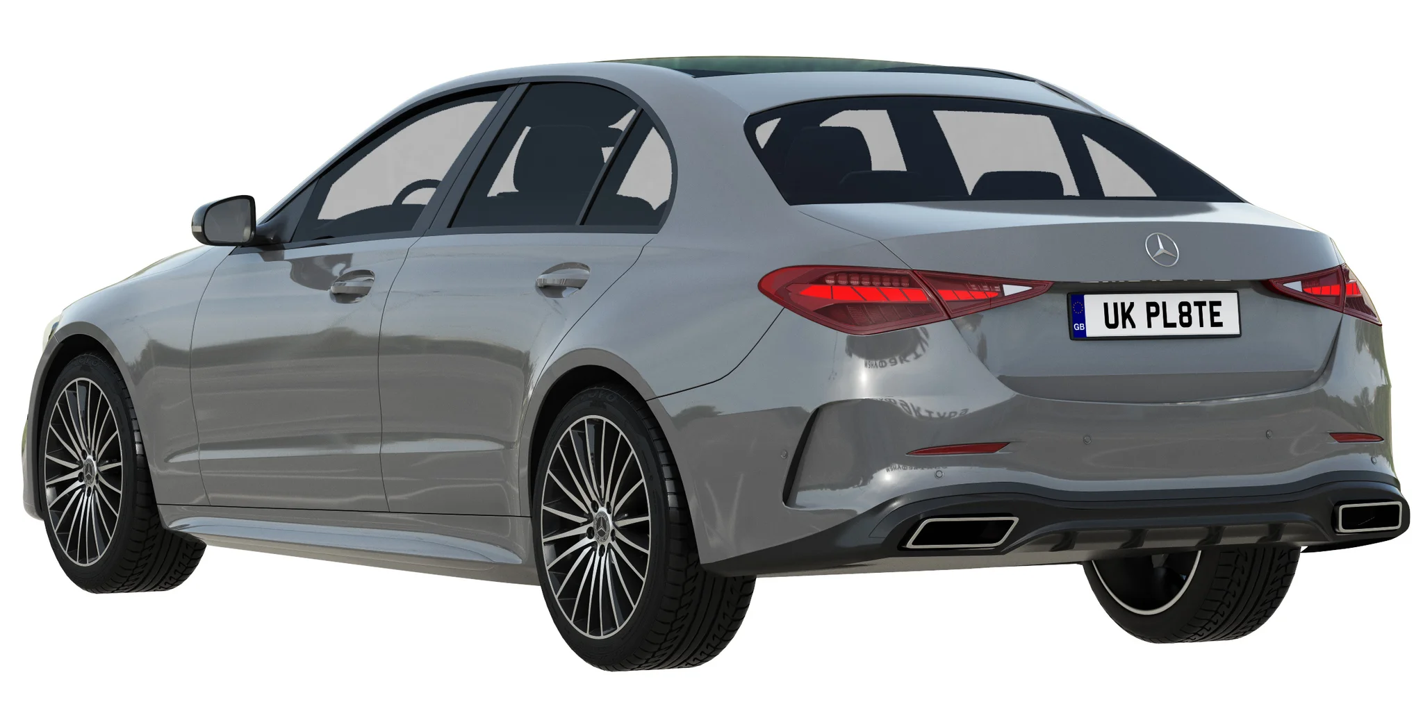 Mercedes Benz C Class 2022, 3D model preview 24