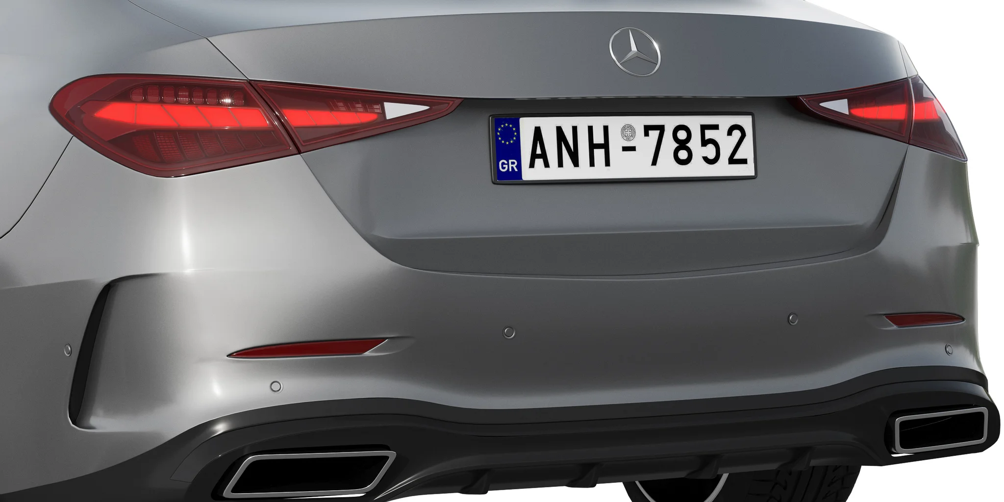 Mercedes Benz C Class 2022, 3D model preview 25