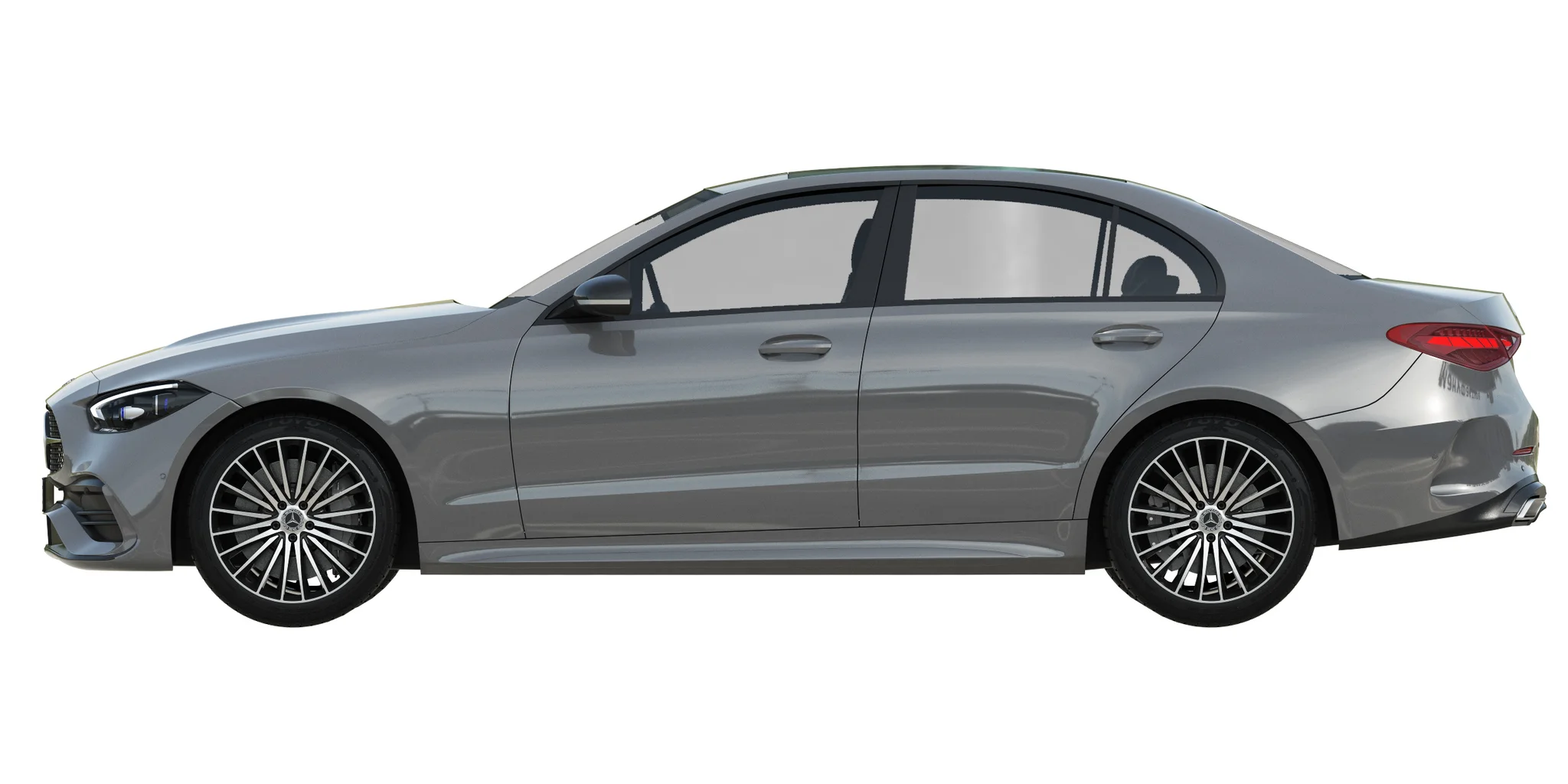 Mercedes Benz C Class 2022, 3D model preview 29