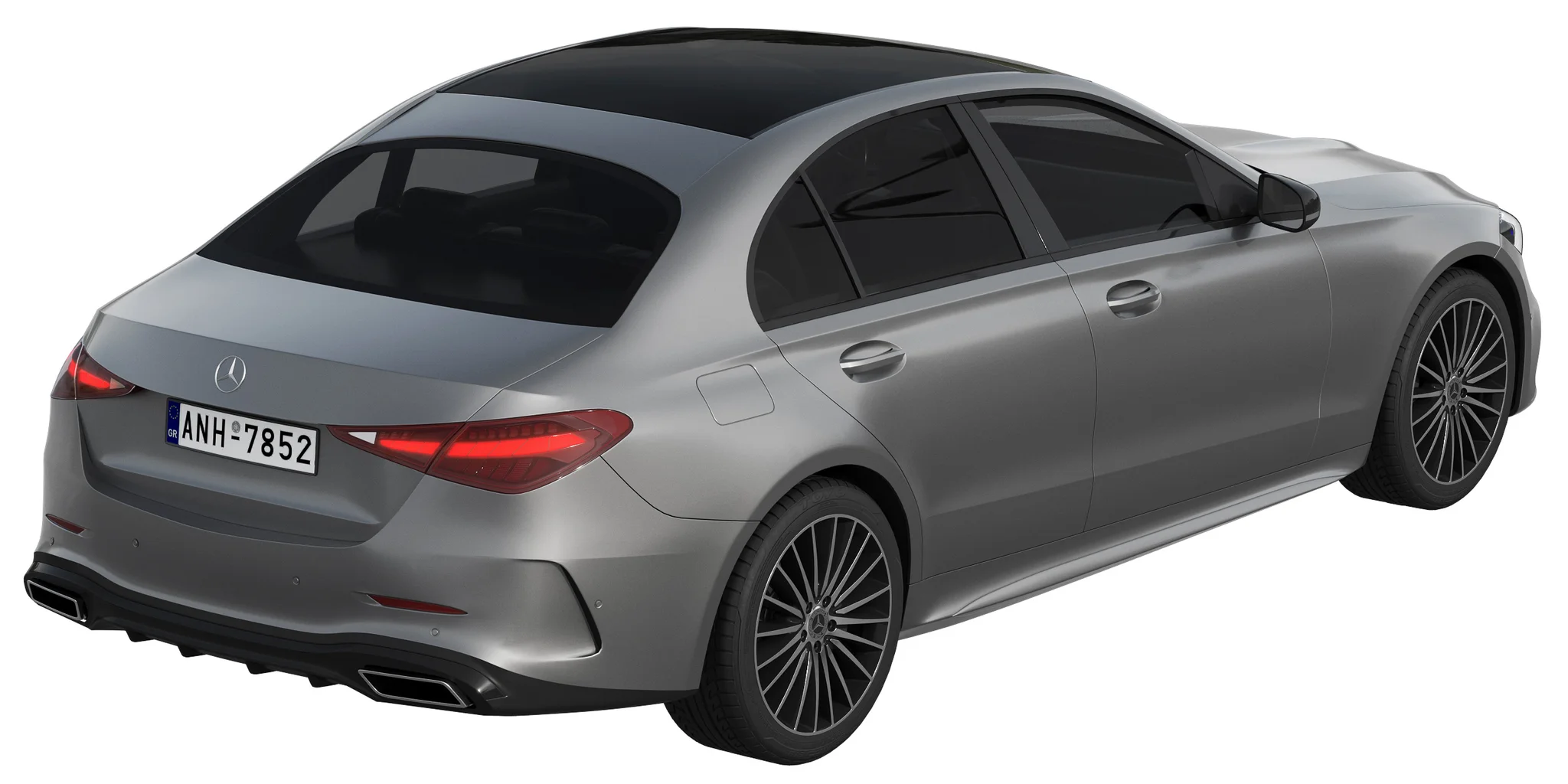 Mercedes Benz C Class 2022, 3D model preview 35
