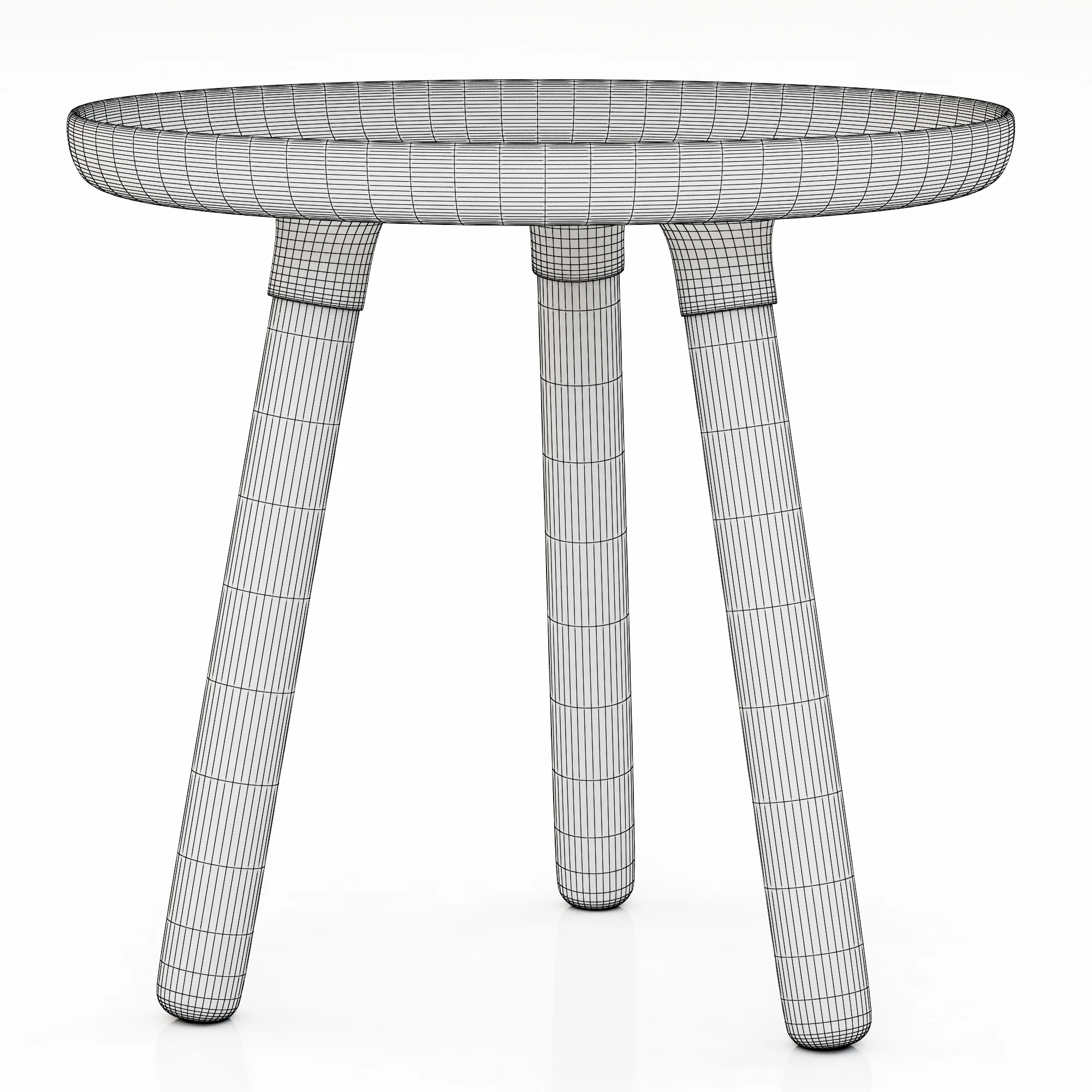 Normann Copenhagen Tablo Table — 3D model preview 5