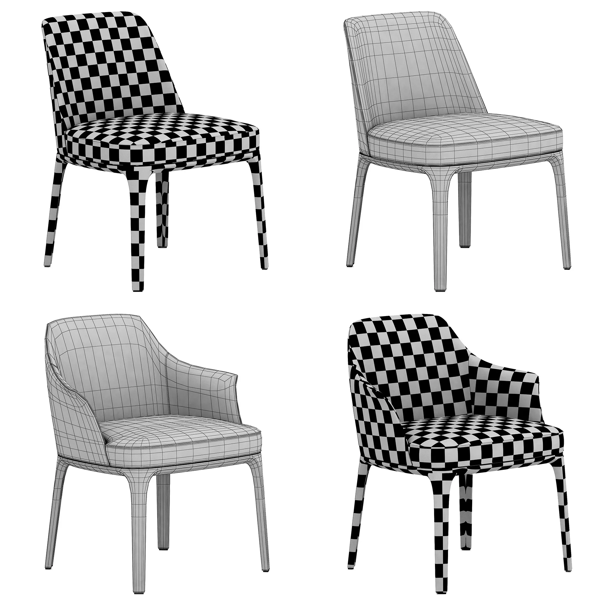 Poliform Sophie — 3D model preview 20