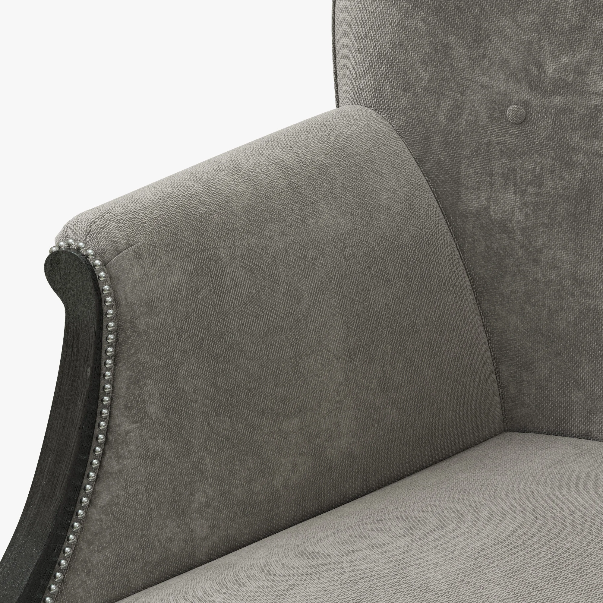 Restoration Hardware Edwardian Wingback Chair — 3D model preview 3