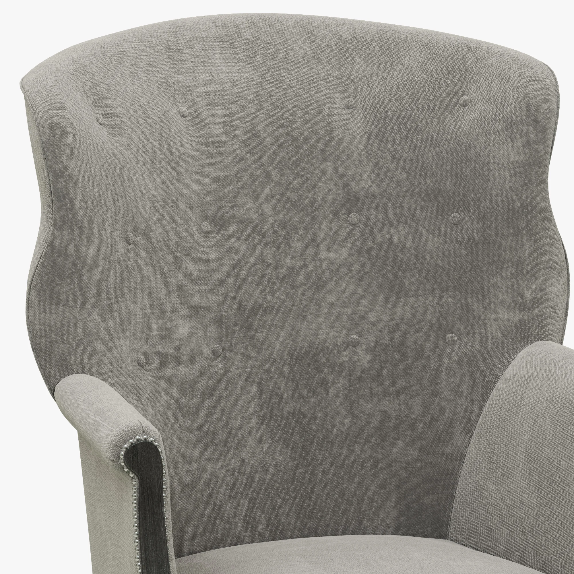 Restoration Hardware Edwardian Wingback Chair — 3D model preview 5