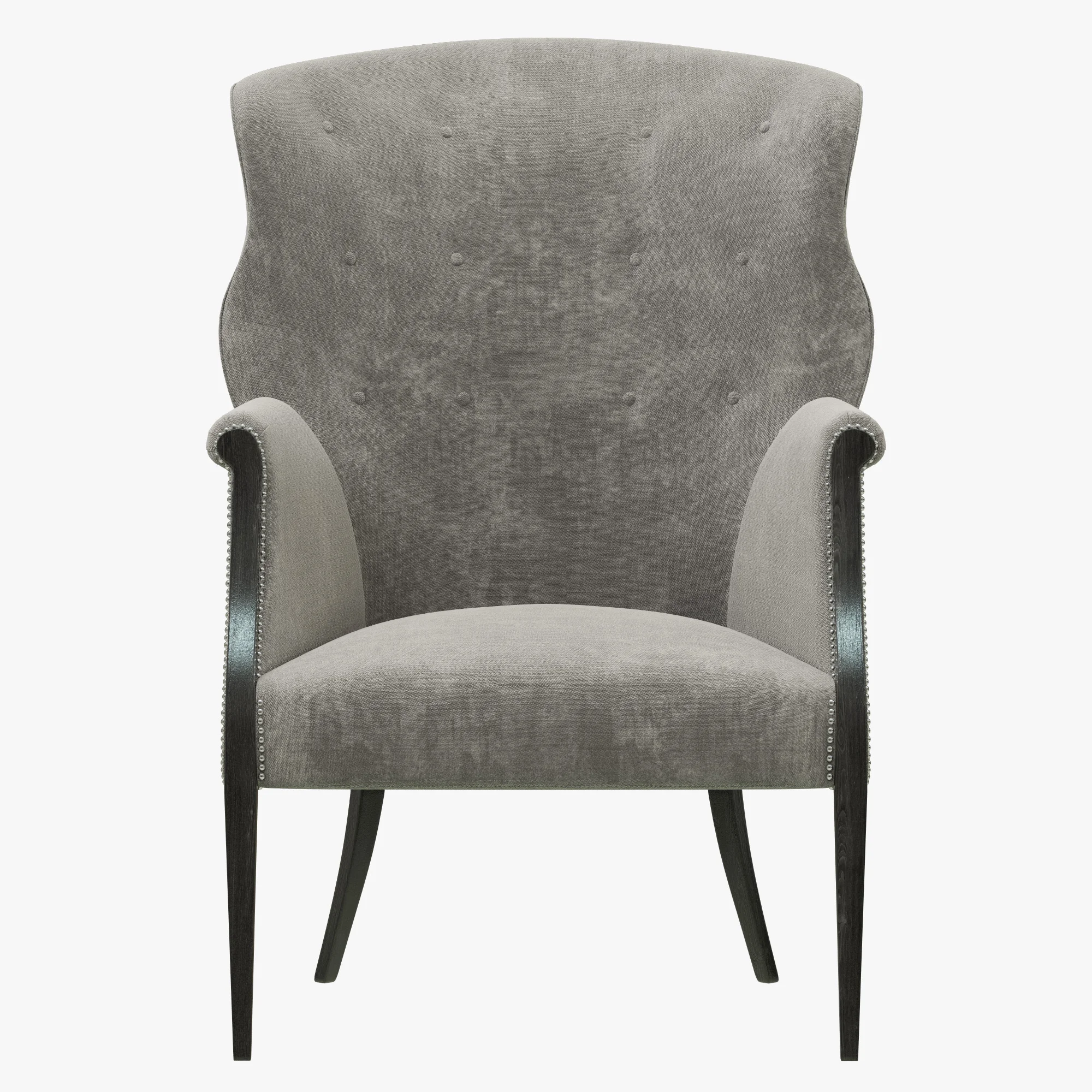 Restoration Hardware Edwardian Wingback Chair — 3D model preview 6