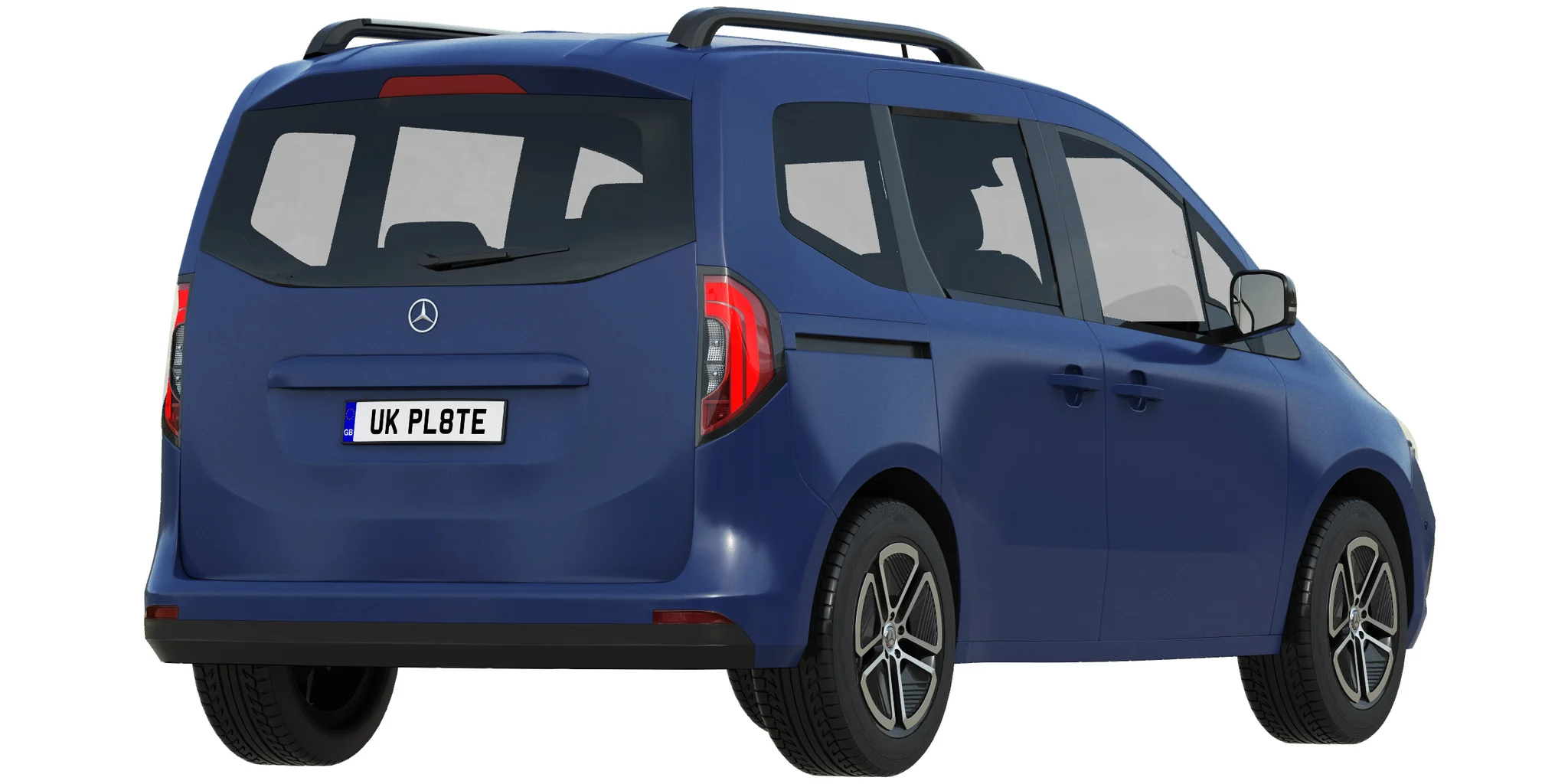 Mercedes Benz EQT, 3D model preview 9