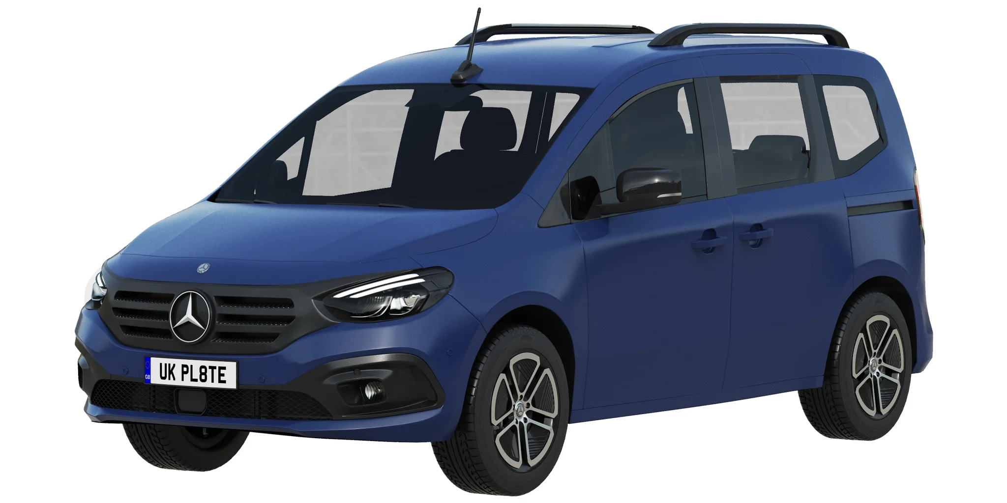 Mercedes Benz EQT, 3D model preview 13