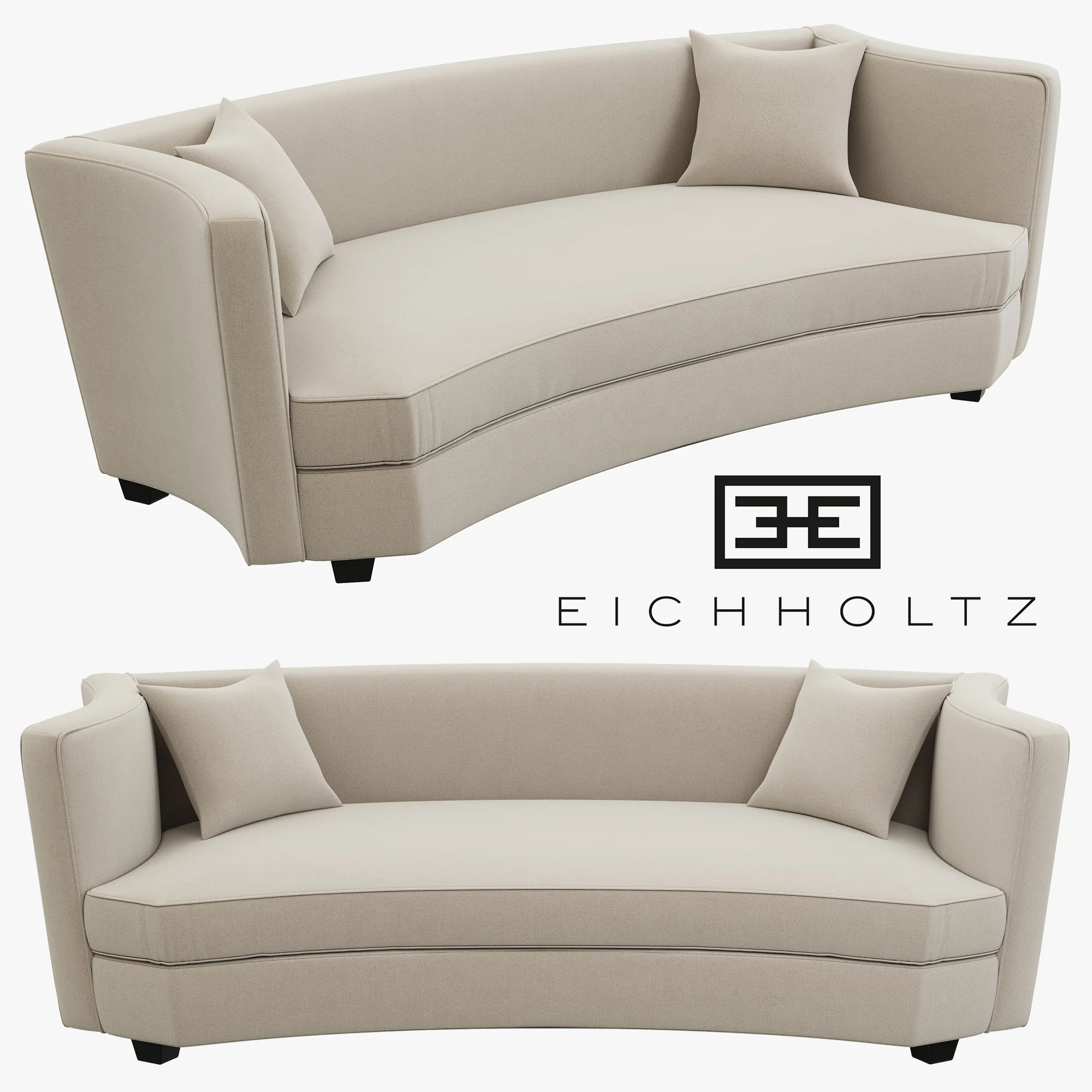 Eichholtz Sofa Giulietta — 3D model preview 2