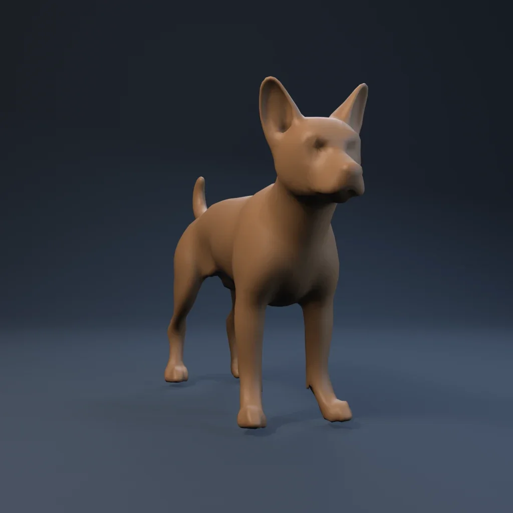 Dog Basemesh 04