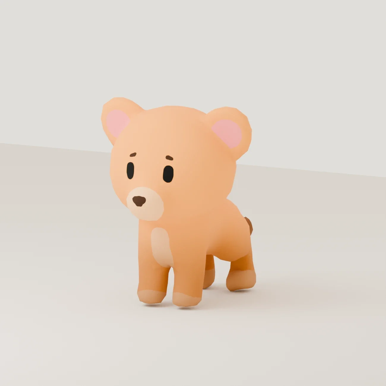 Stylized Animal Small Lion