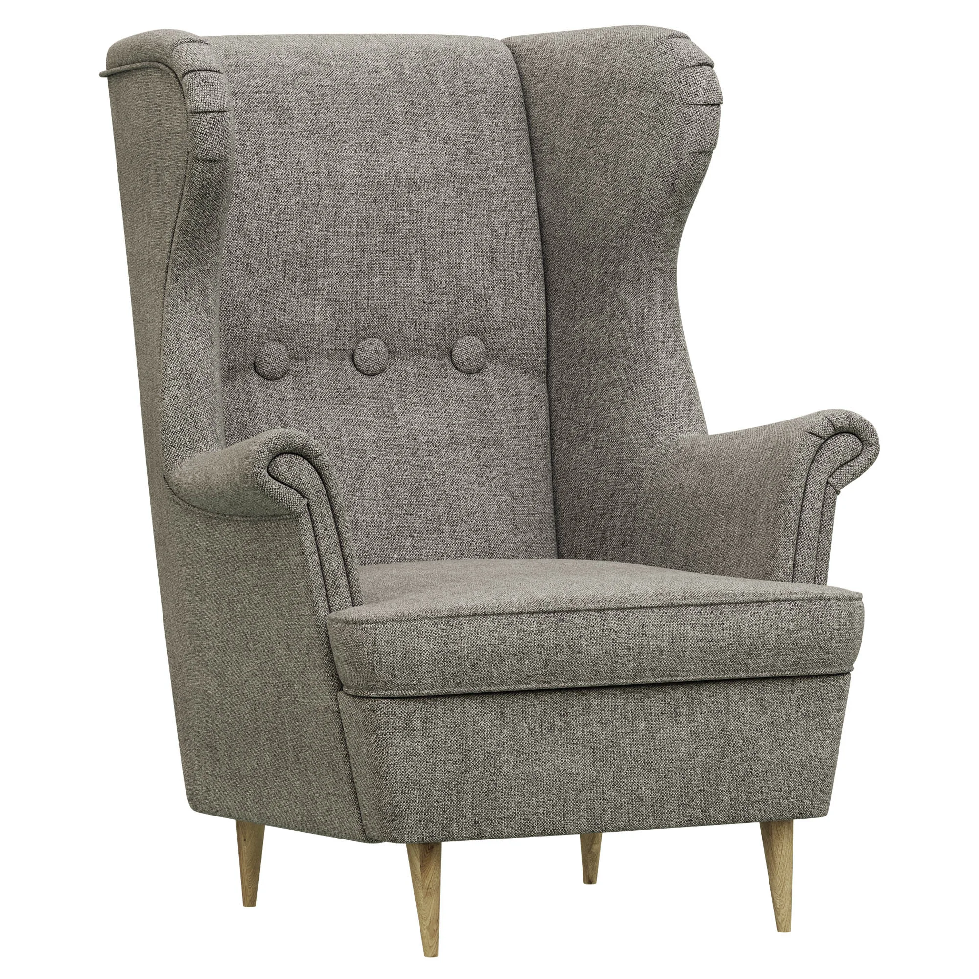 Ikea STRANDMON Children'S Armchair — 3D model preview 1