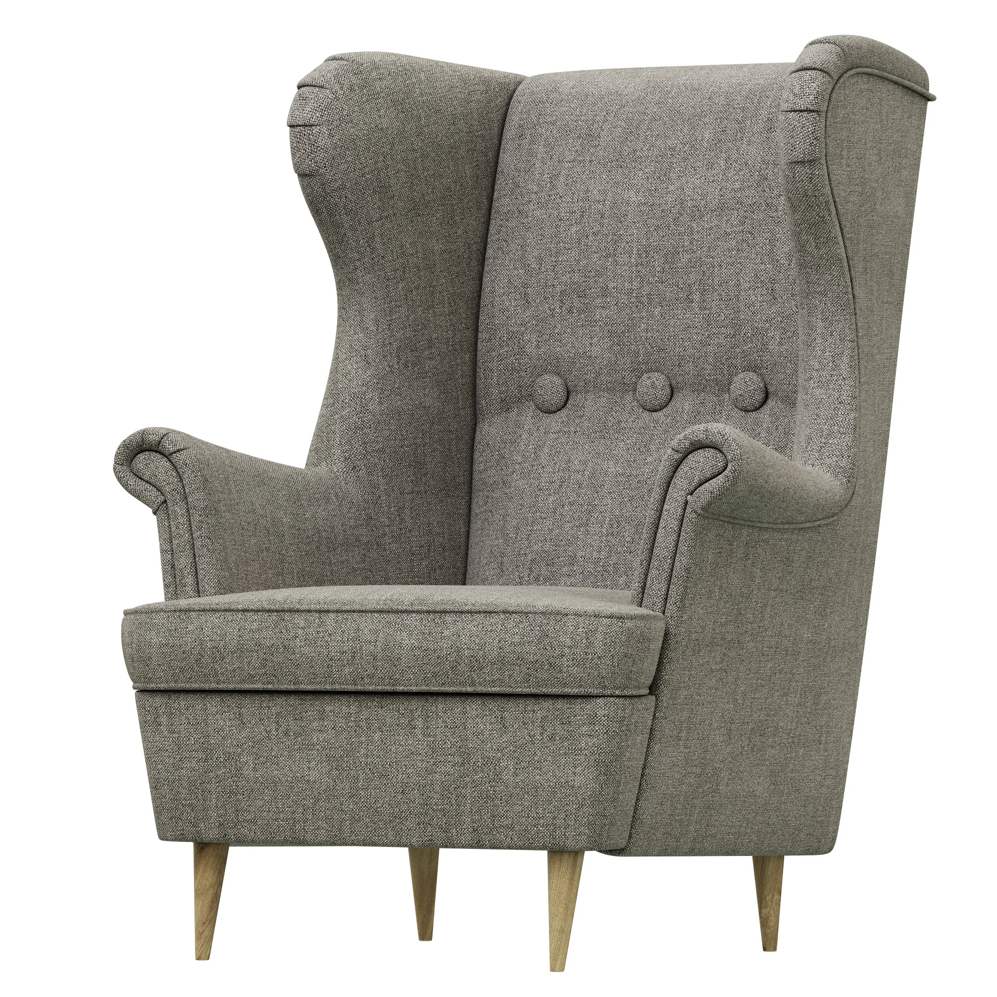 Ikea STRANDMON Children'S Armchair — 3D model preview 2