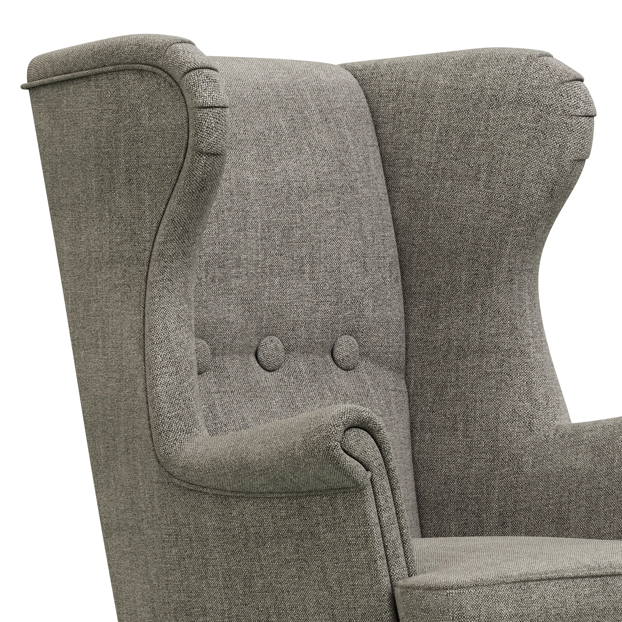 Ikea STRANDMON Children'S Armchair — 3D model preview 4