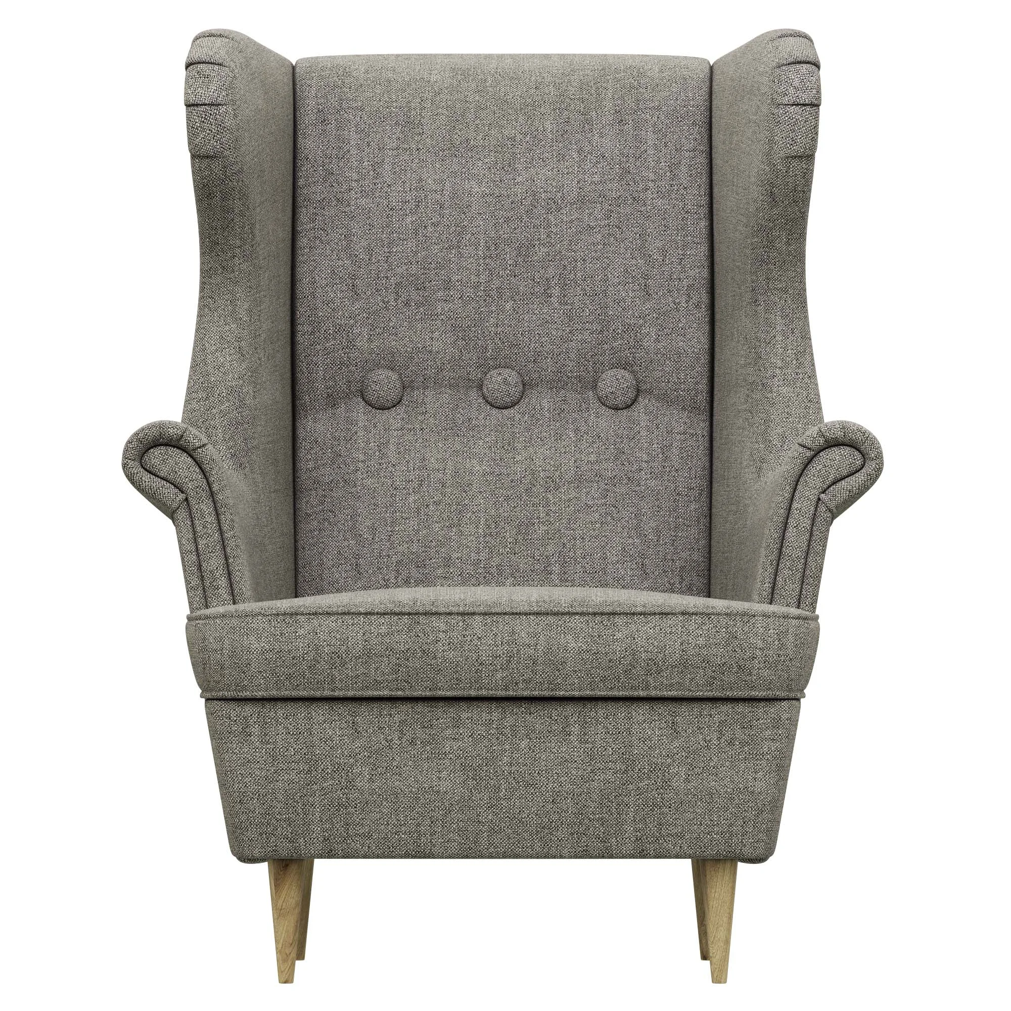 Ikea STRANDMON Children'S Armchair — 3D model preview 5