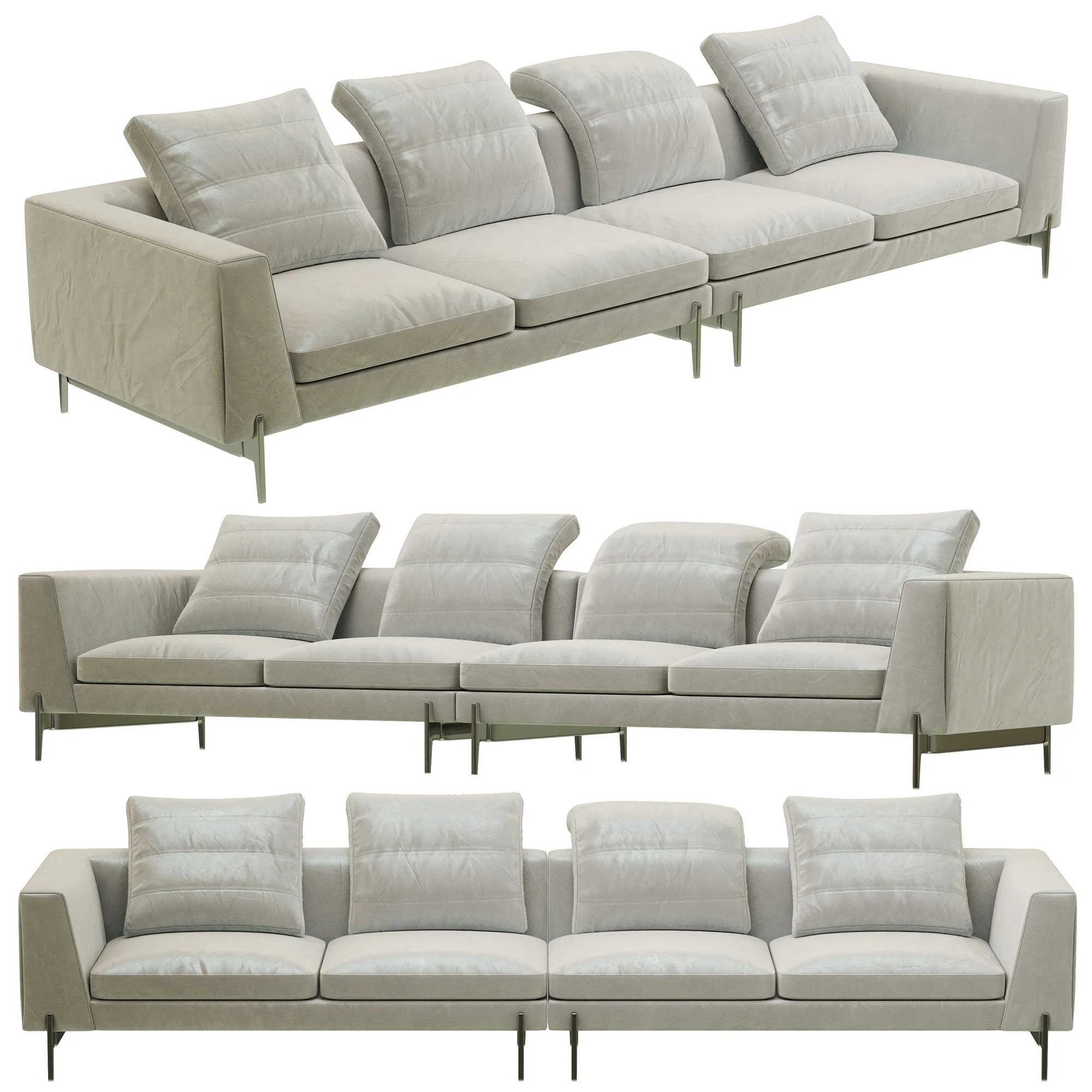 Ditre Italia Kim Relax Sofa — 3D model preview 2