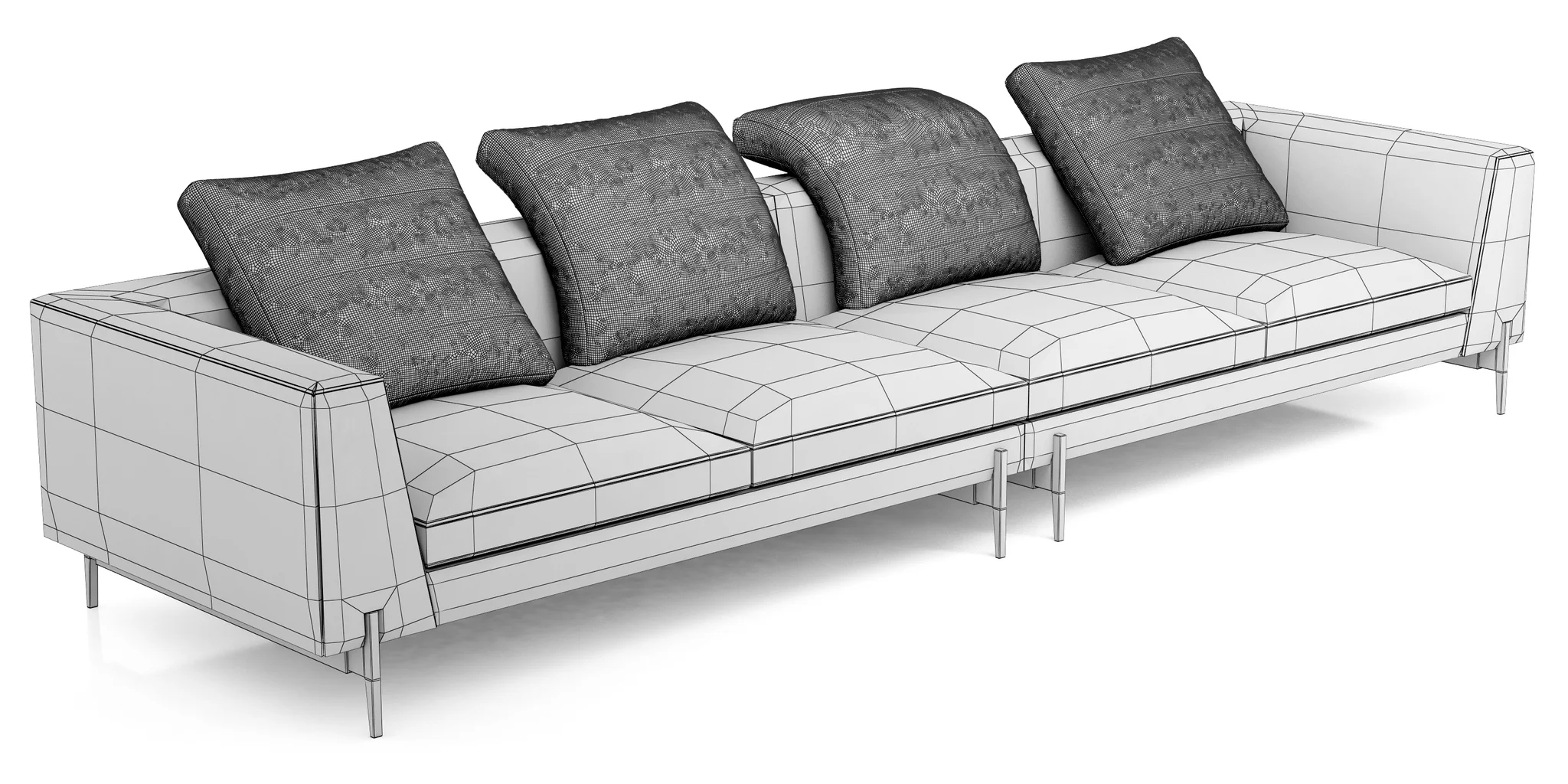 Ditre Italia Kim Relax Sofa — 3D model preview 9