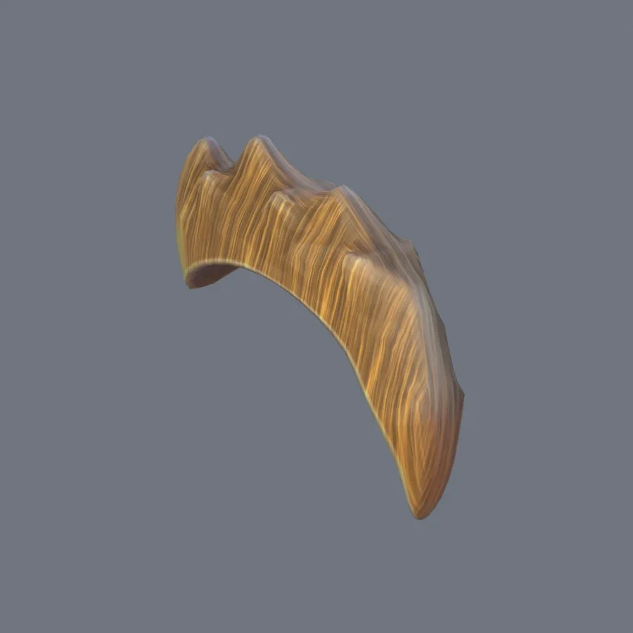 Male Hairstyle 03, 3D model preview 6