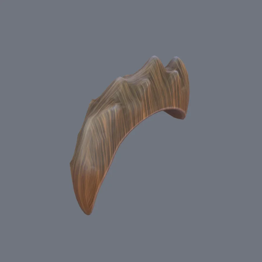 Male Hairstyle 03, 3D model preview 7