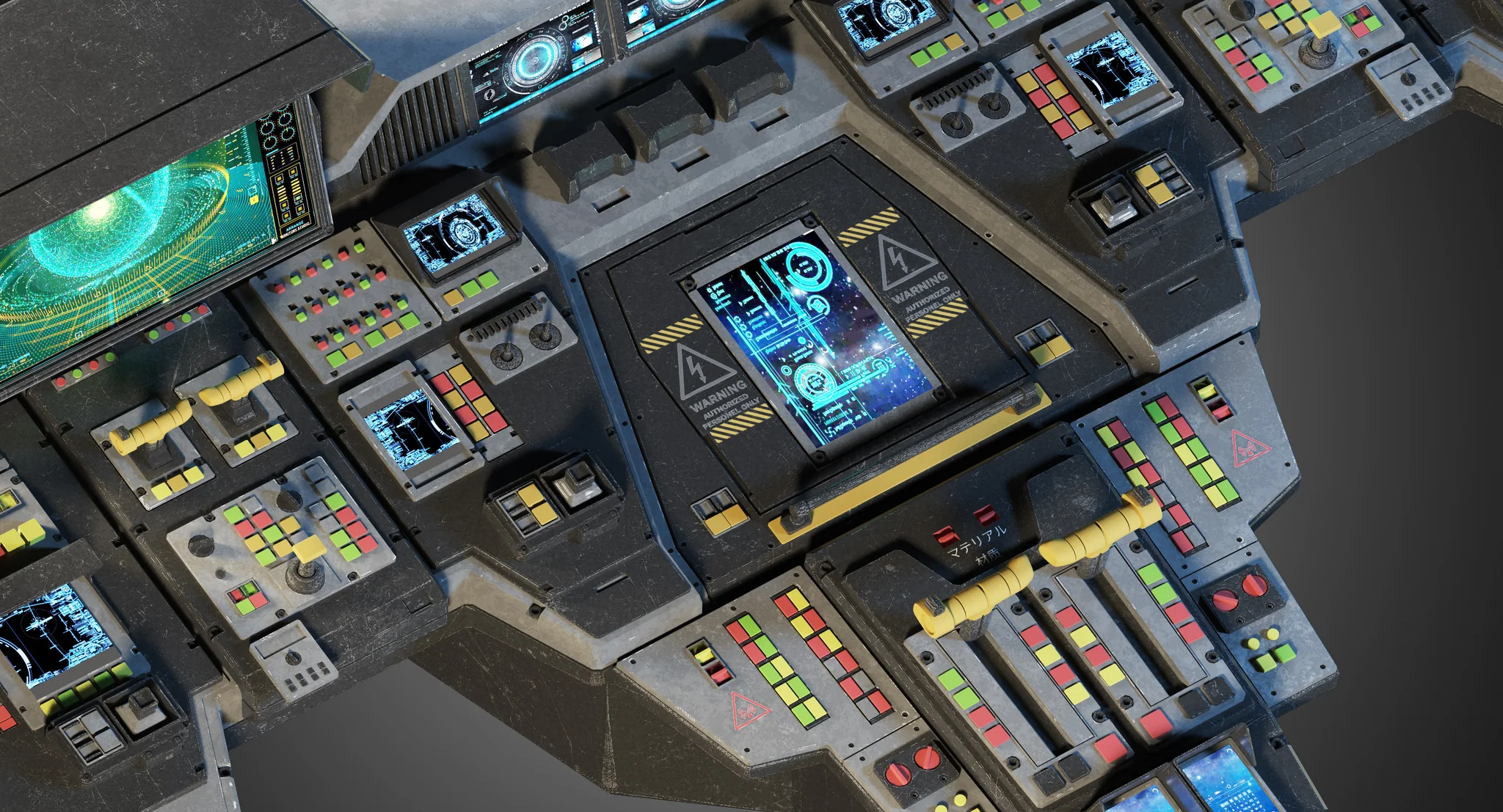 Control Panel — 3D model preview 5