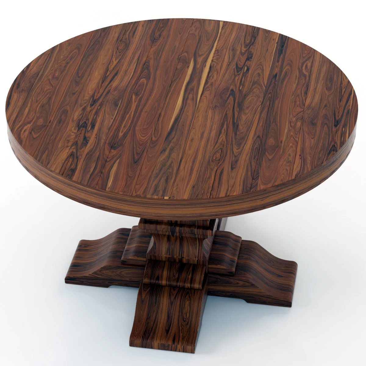 Restoration Hardware Dumont Round Dining Table — 3D model preview 6