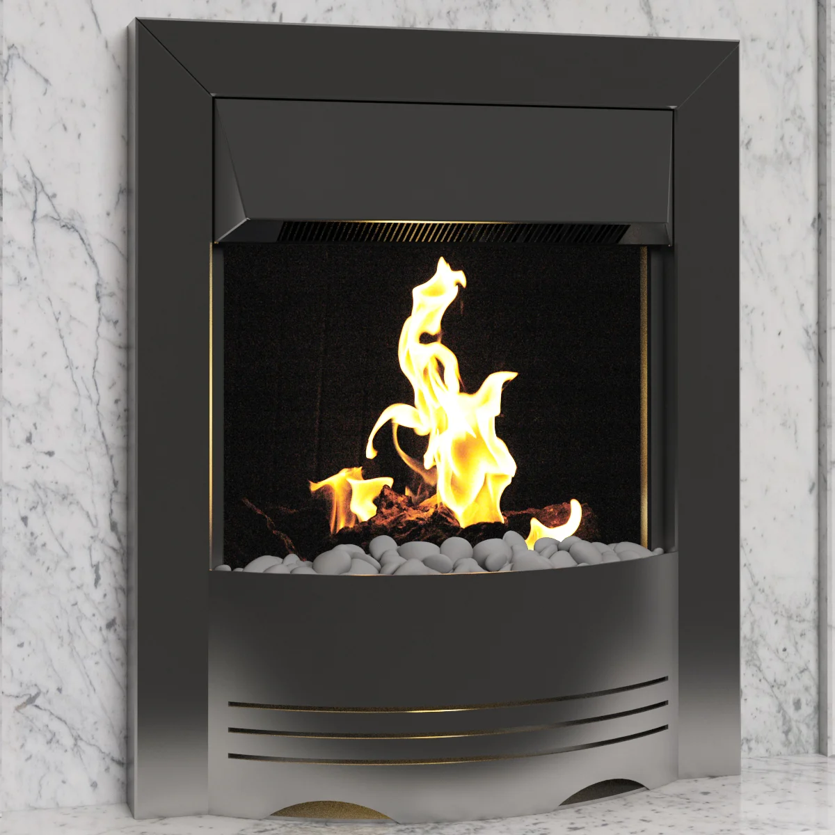 Marble Fireplace 10 — 3D model preview 1