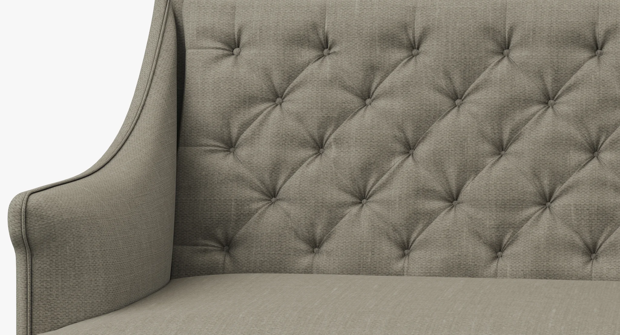 Roche Bobois EPOQ 3 Seat Sofa — 3D model preview 4
