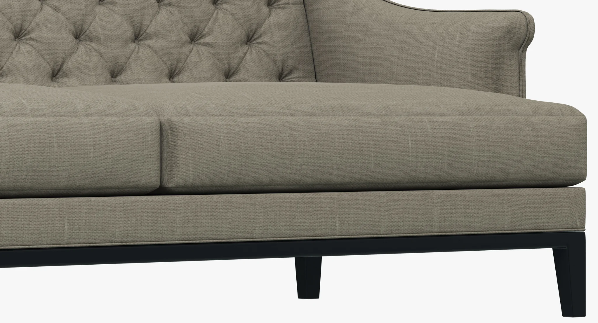 Roche Bobois EPOQ 3 Seat Sofa — 3D model preview 6