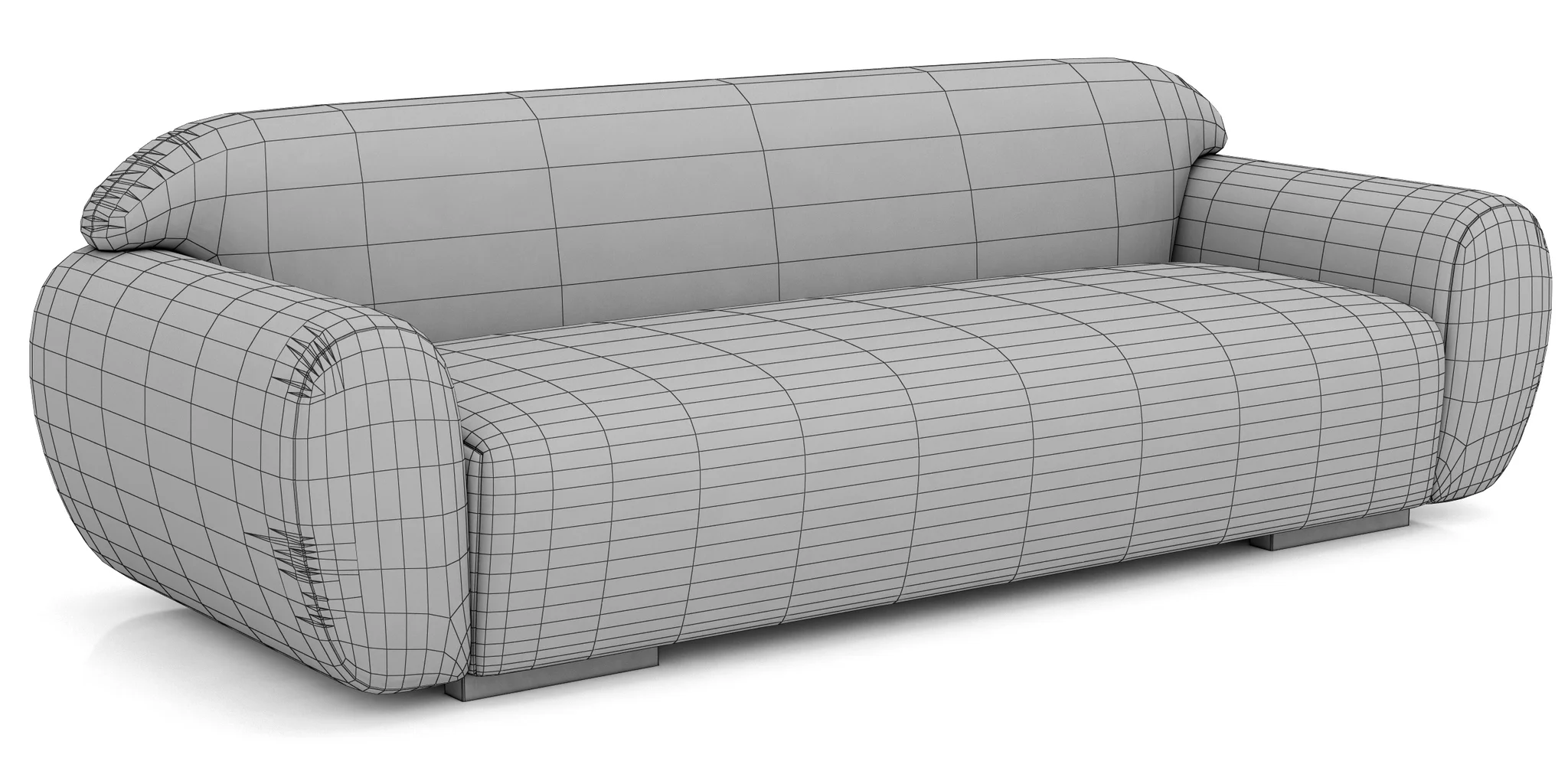 Brabbu OTTER SOFA — 3D model preview 8