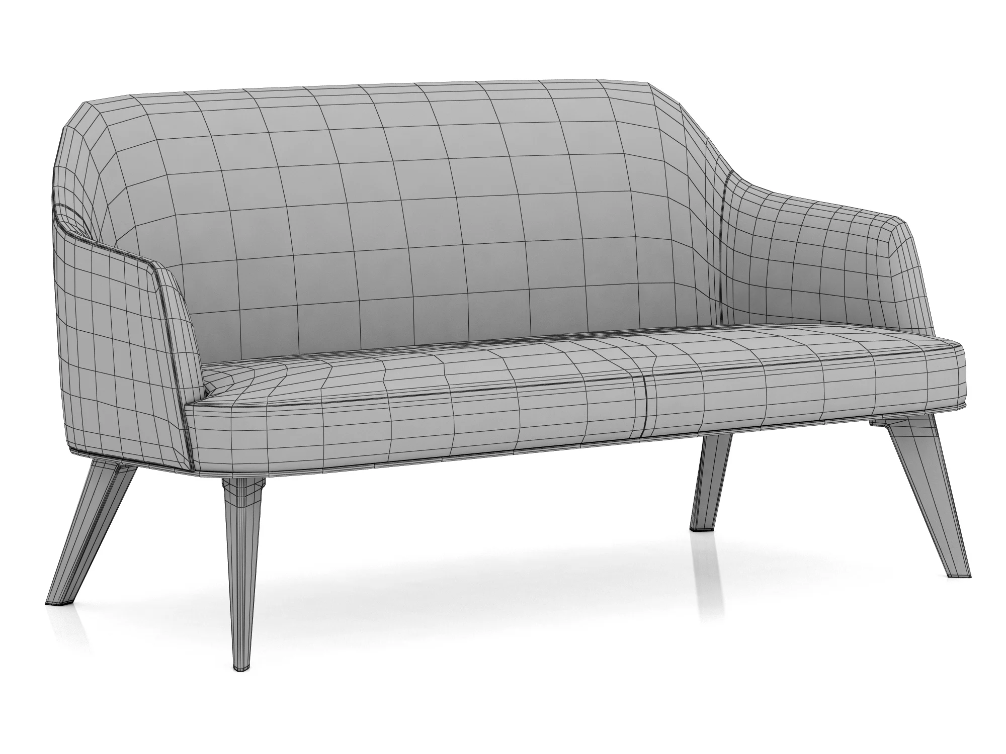 Poliform Jane Sofa — 3D model preview 9