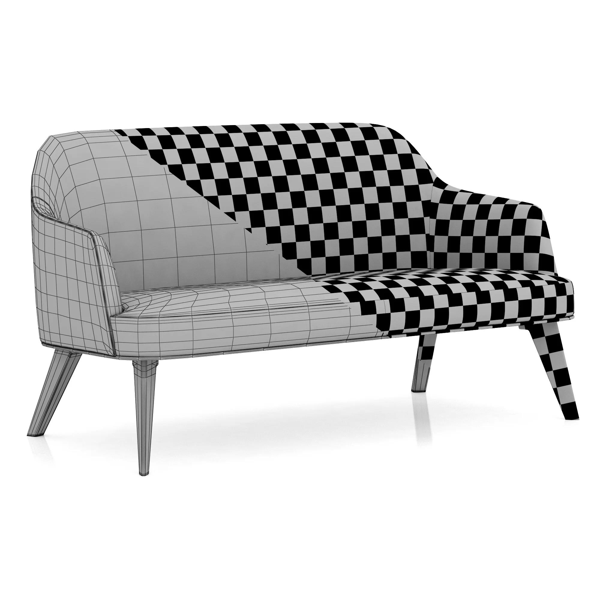 Poliform Jane Sofa — 3D model preview 10