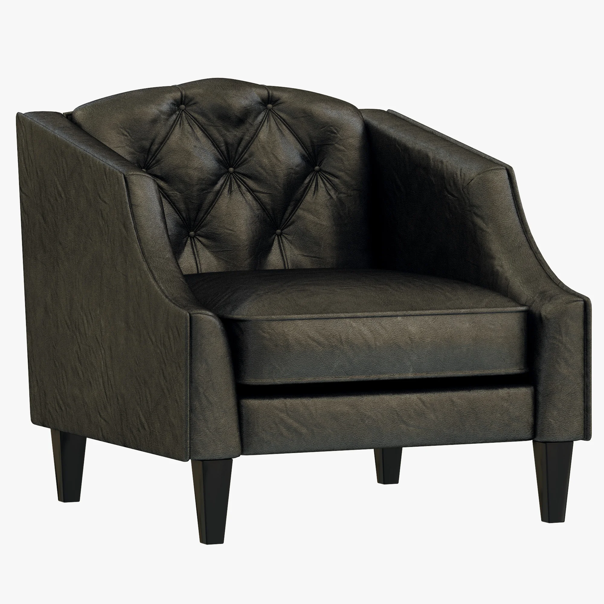 Dantone Home Darem Chair — 3D model preview 1