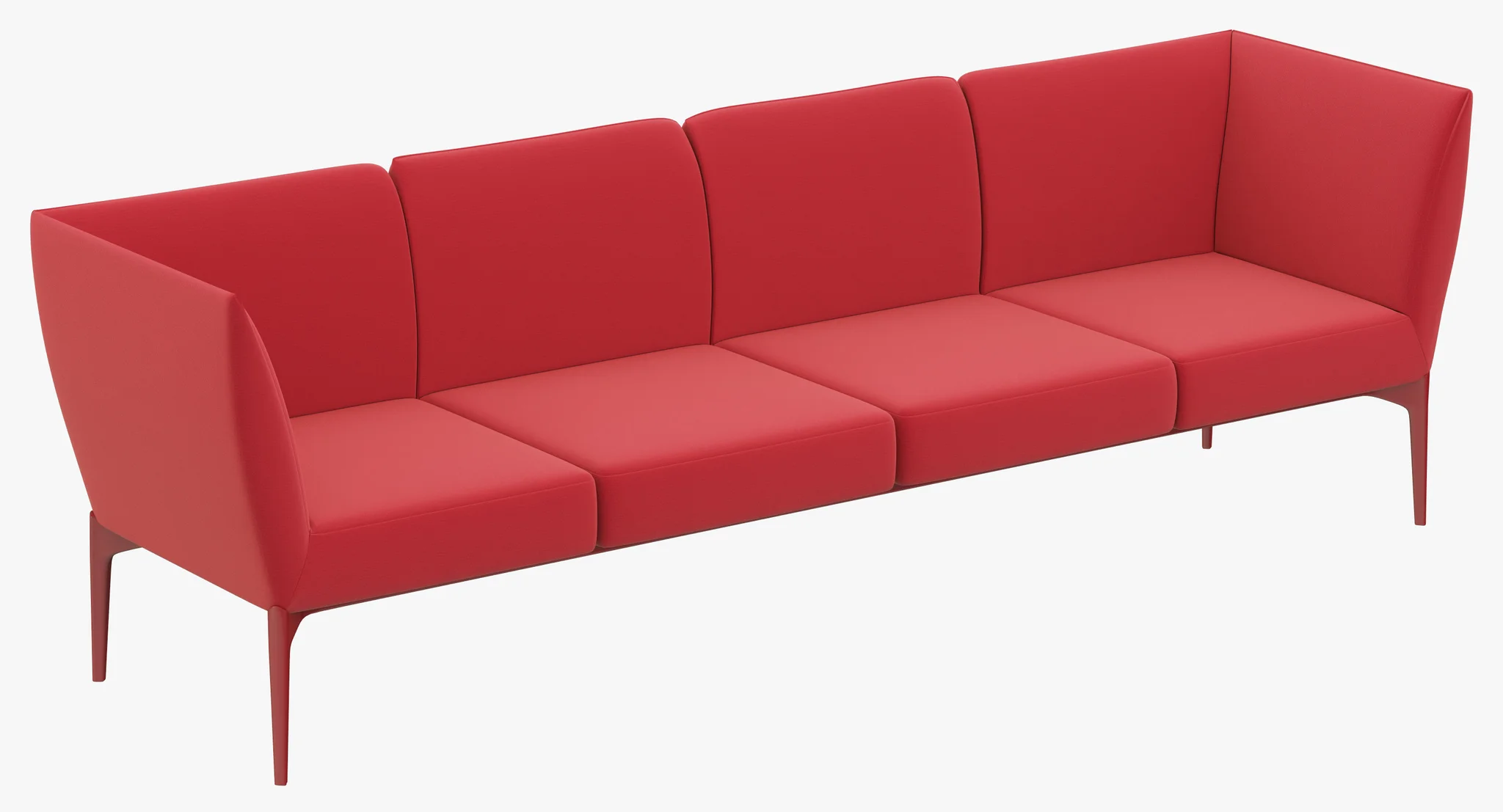 Pedrali Social Sofa — 3D model preview 1