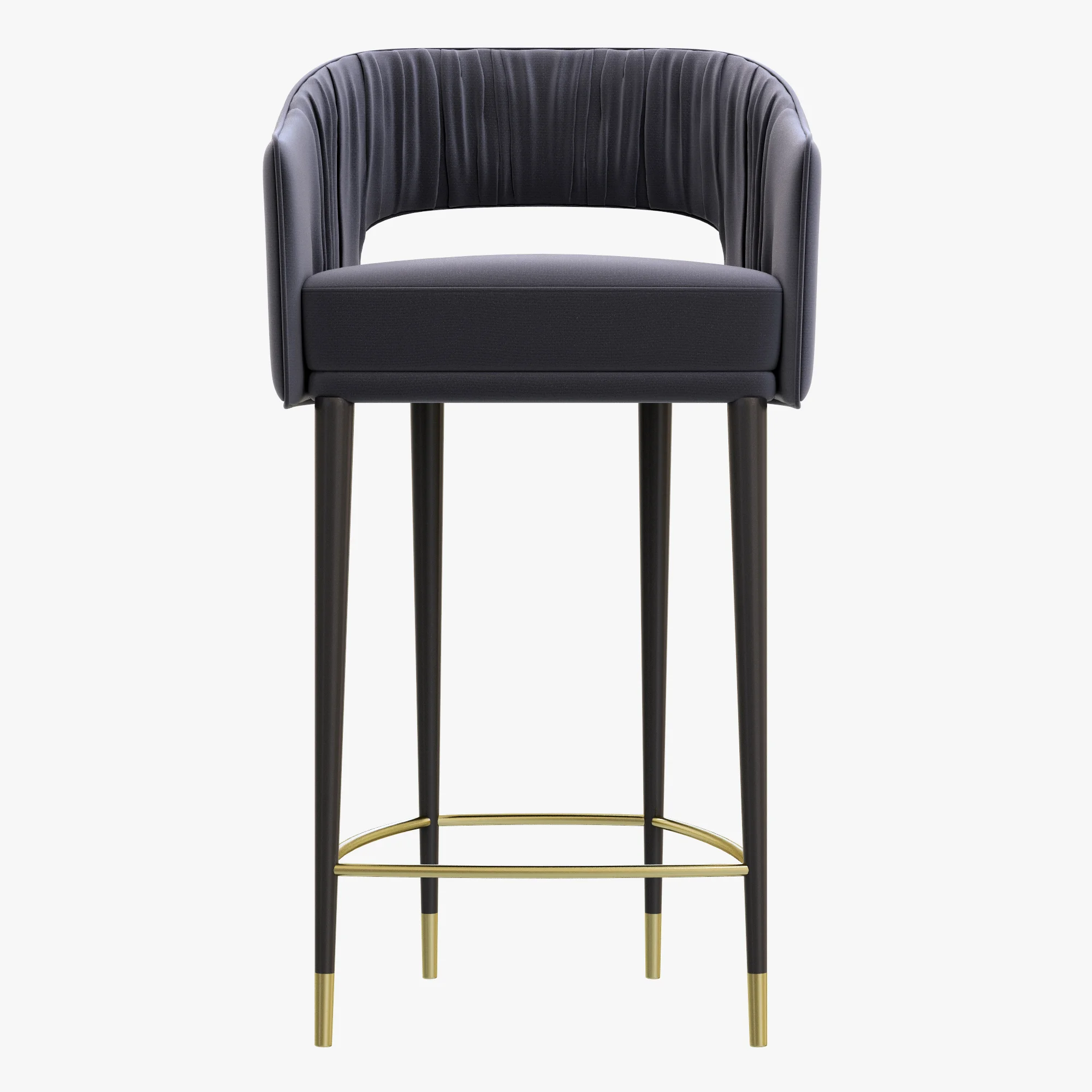 Brabbu STOLA Bar Chair — 3D model preview 4