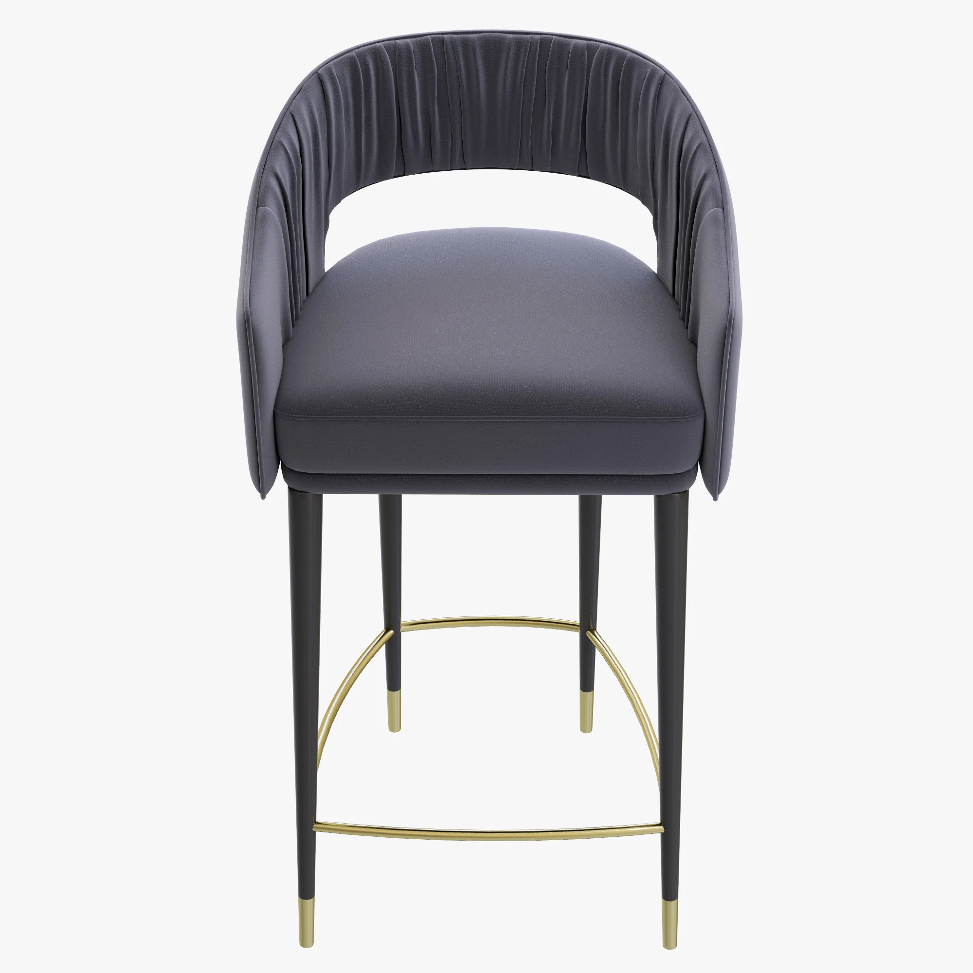 Brabbu STOLA Bar Chair — 3D model preview 9