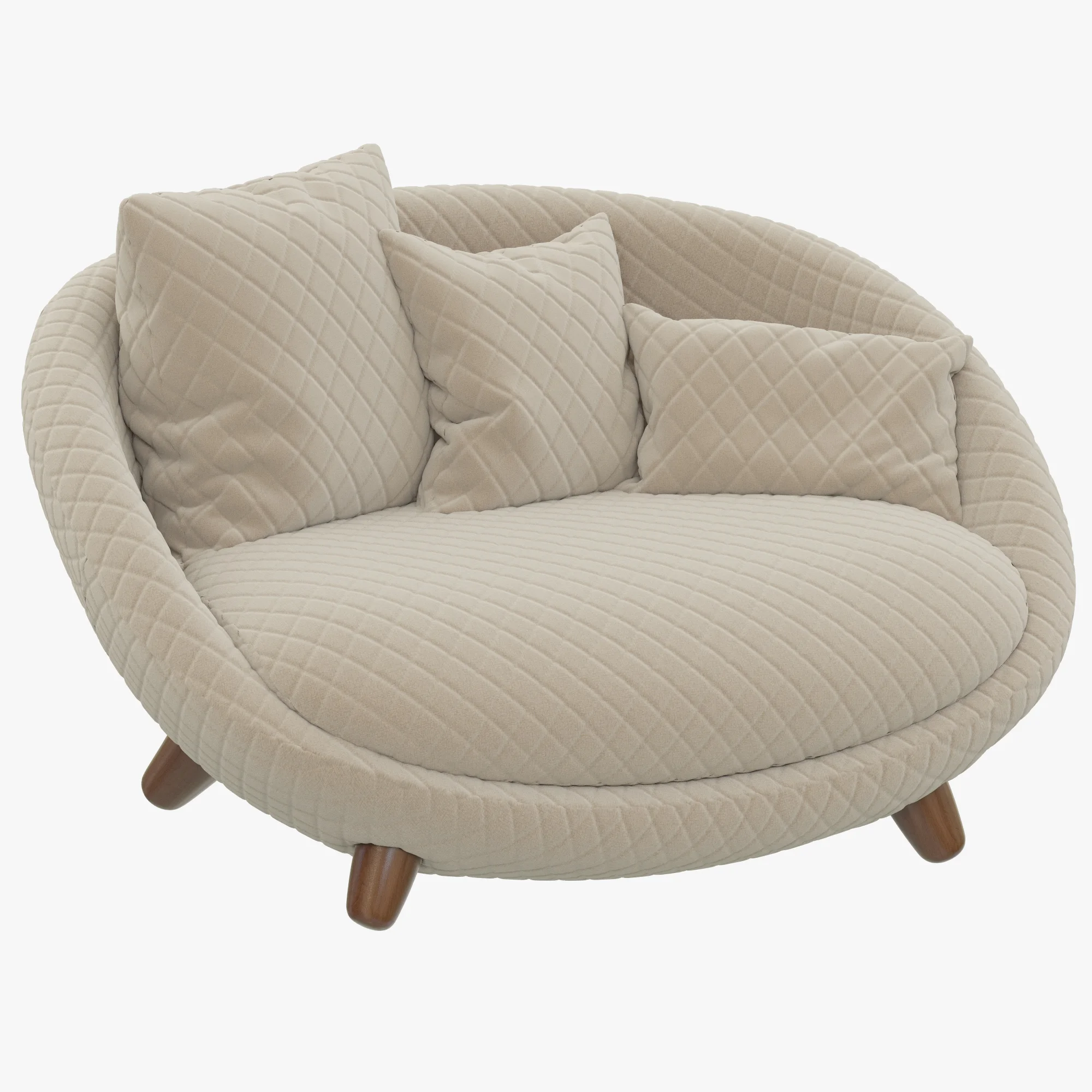 Moooi Love Sofa — 3D model preview 1